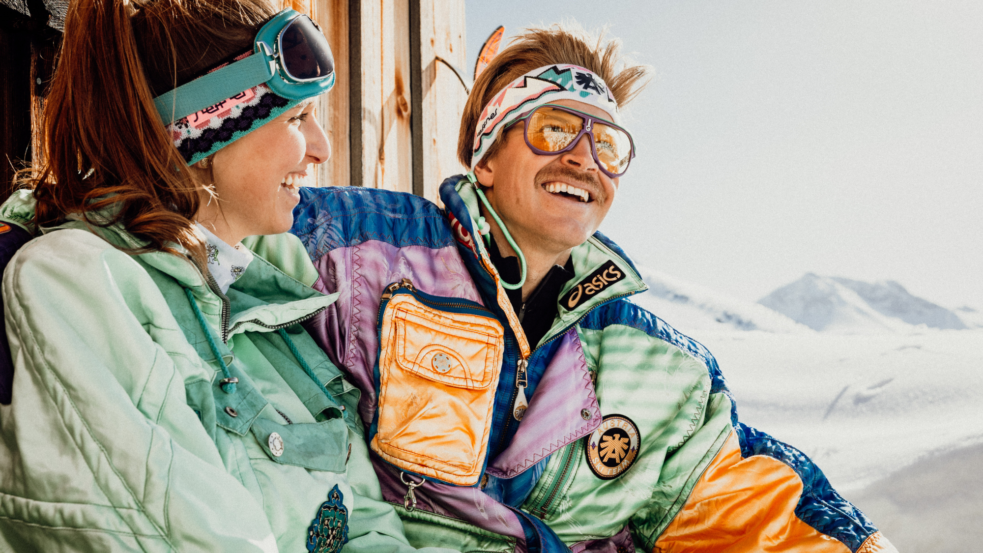 Nostalgie in guter Gesellschaft am 80s Skitag in Warth-Schröcken