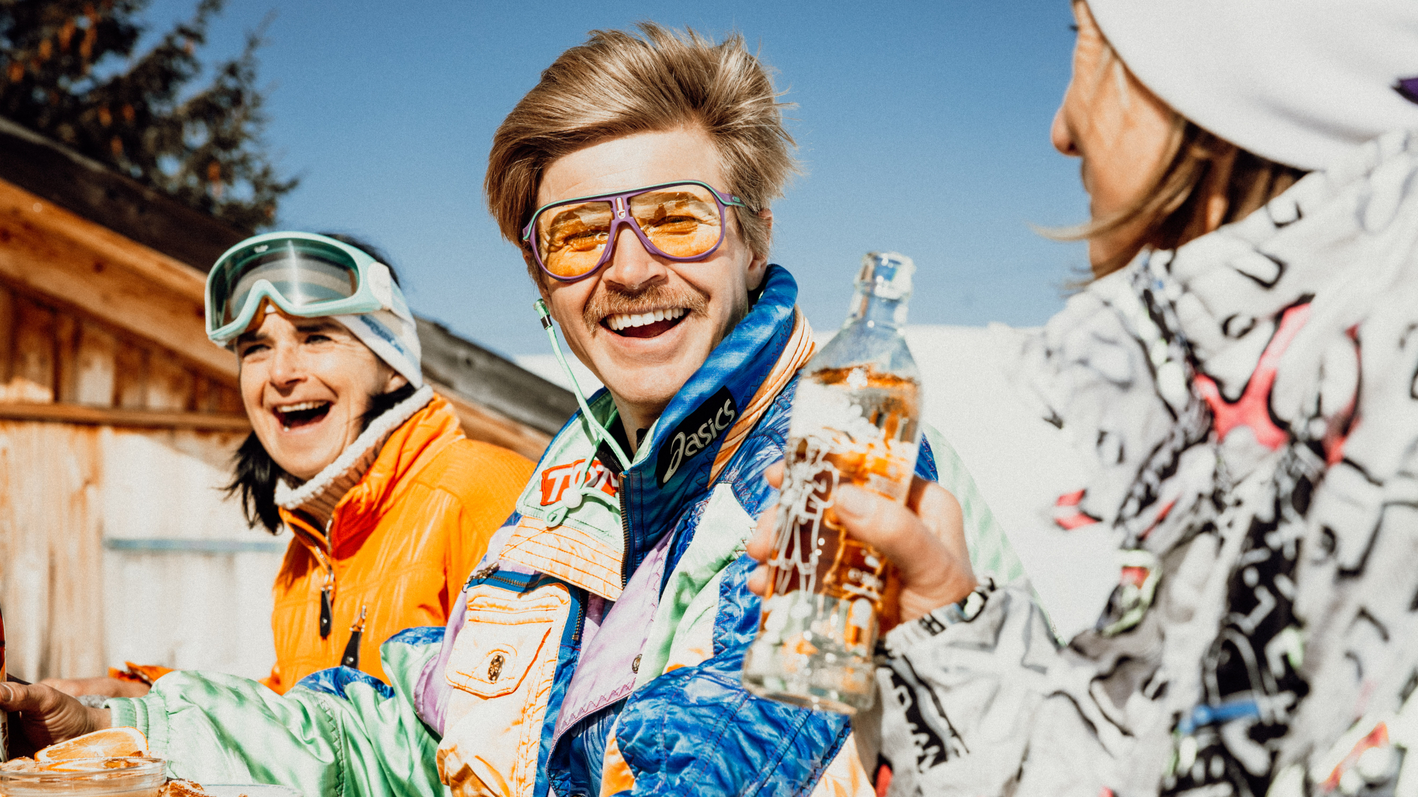 Nostalgie in guter Gesellschaft am 80s Skitag in Warth-Schröcken