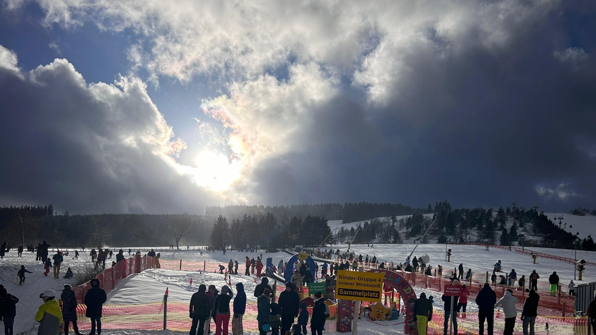 Dorfwiese am 3. Januar 2025