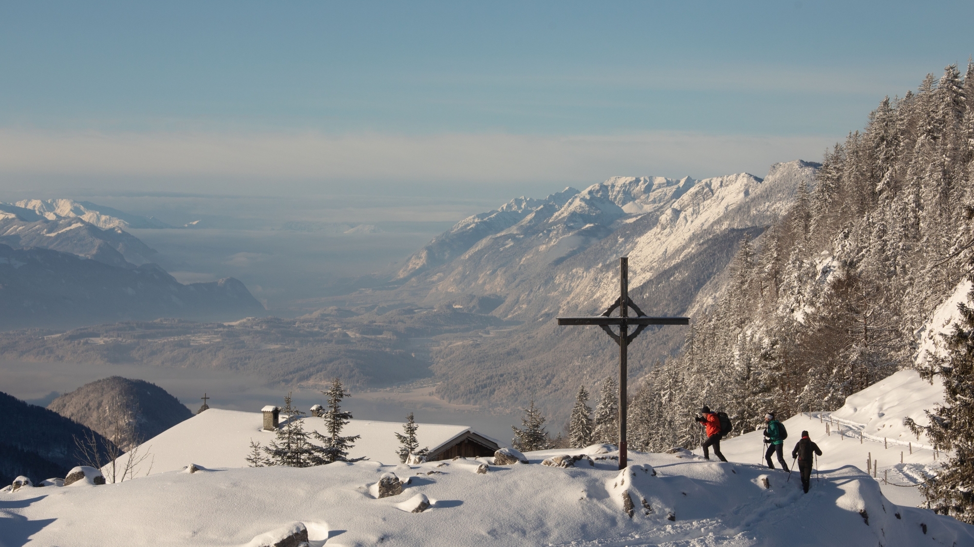 Winterwandern: Ebbs, Ritzaualm