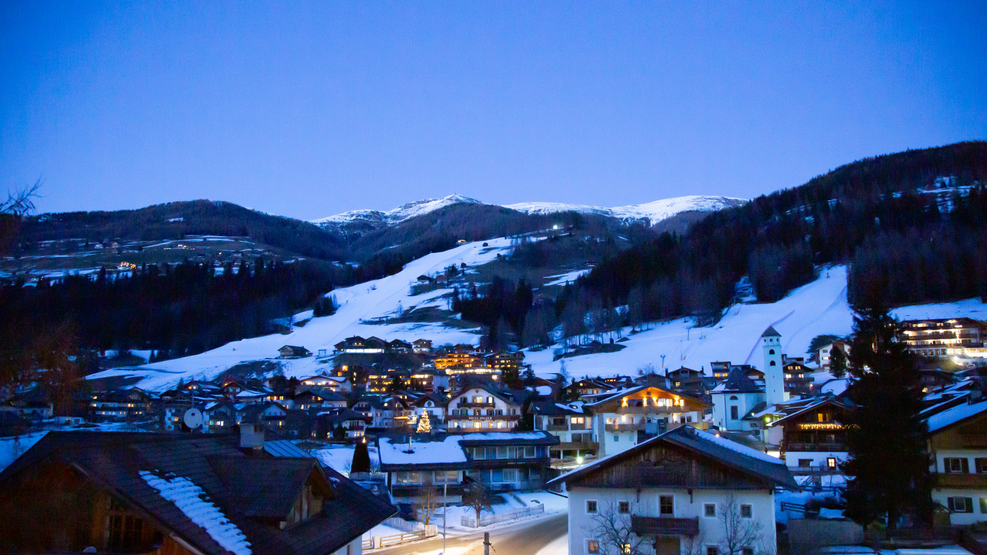 Blick auf Sexten-Moos