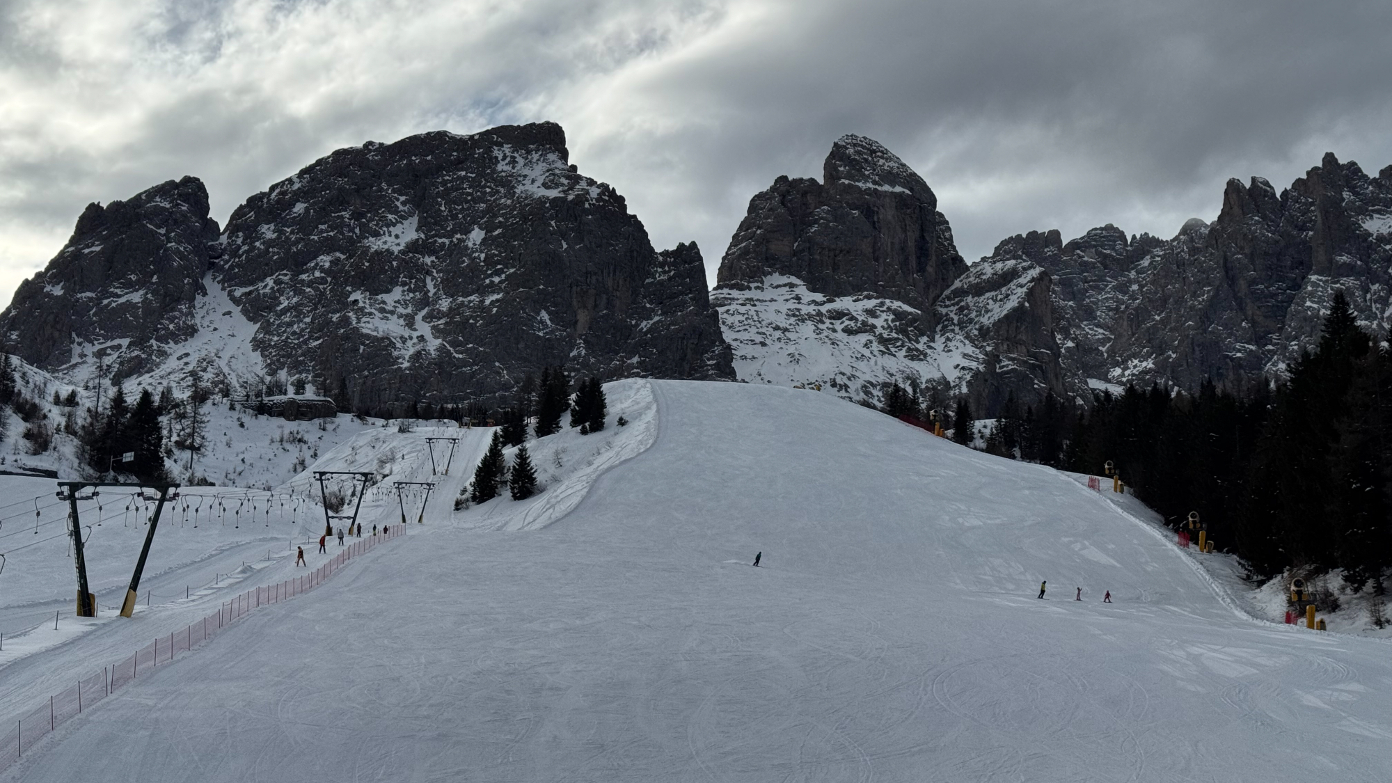 Die Marc Girardelli Piste am Kreuzbergpass