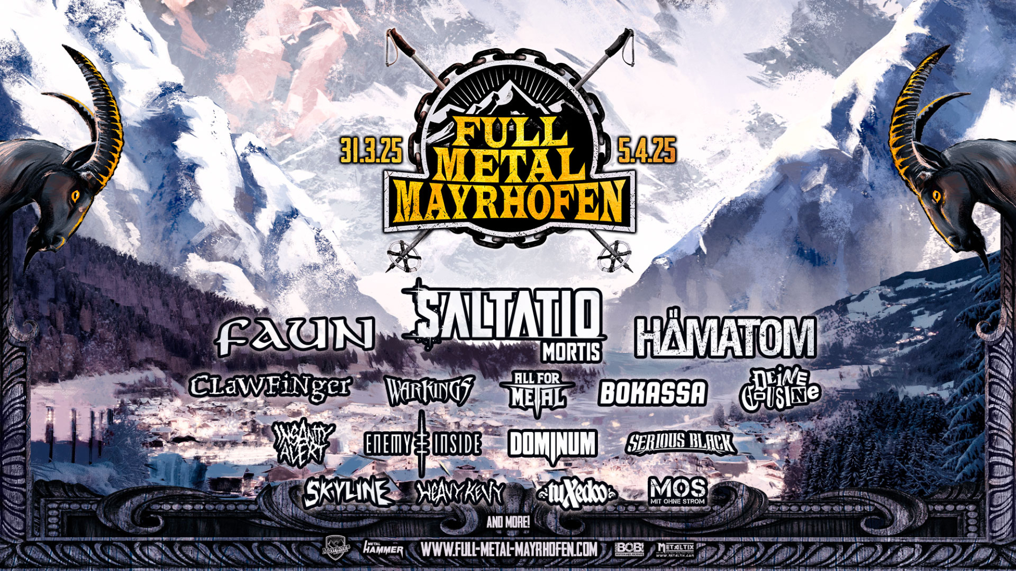 Full Metal Mayrhofen Eventposter