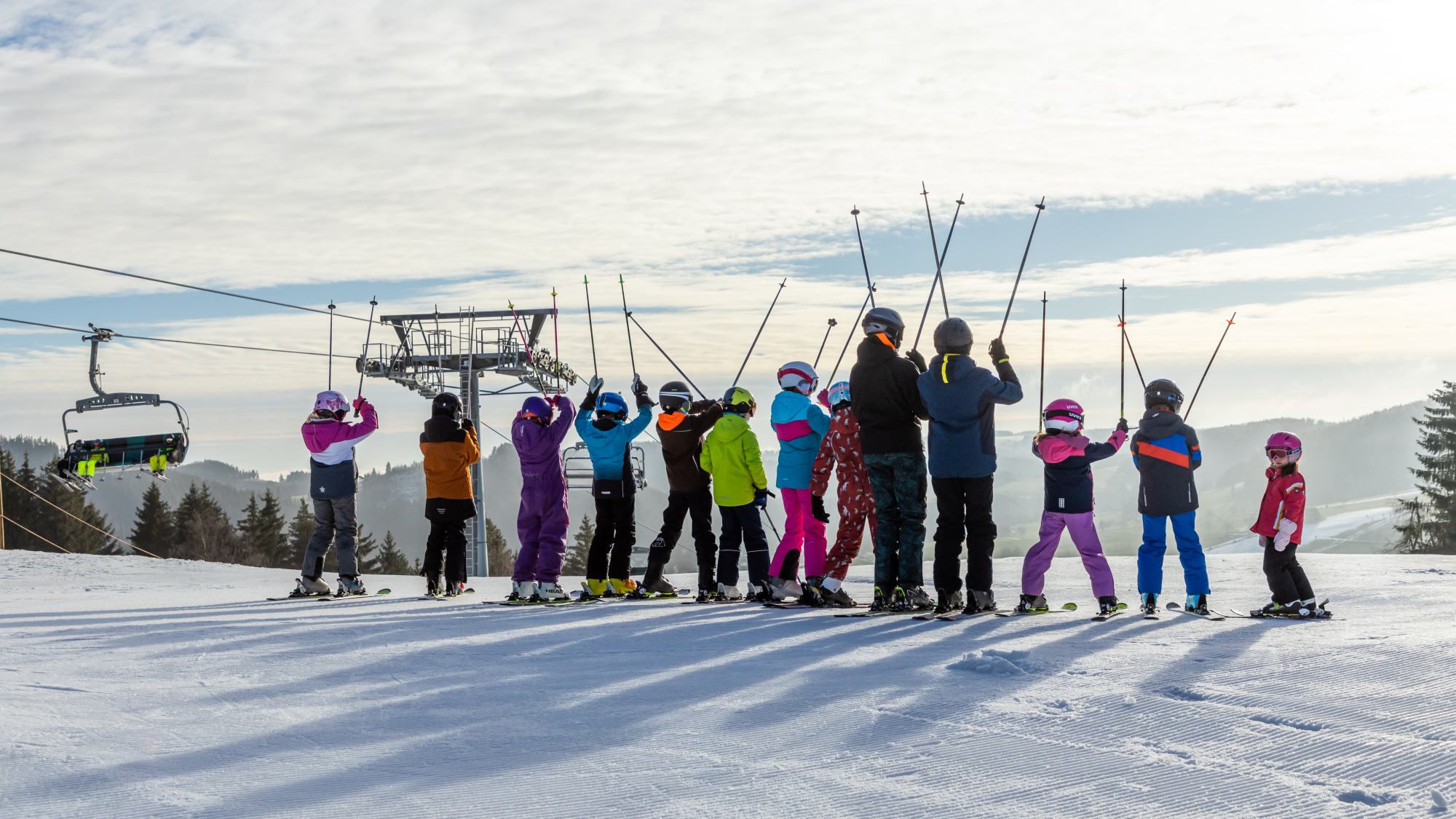 Skifahren im Skigebiet Willingen
