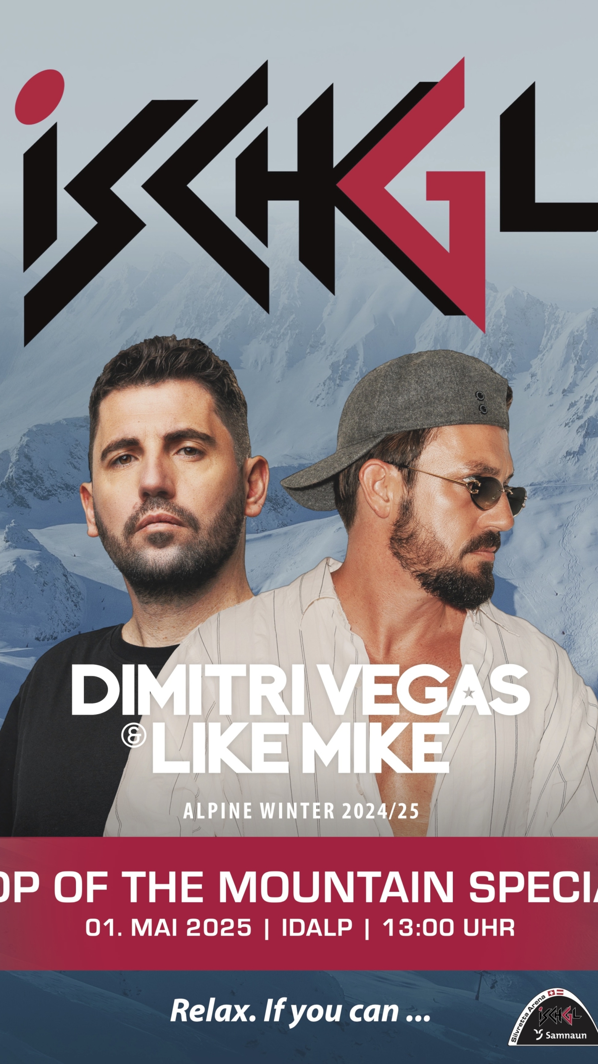 Konzertplakat Dmitri Vegas & Like Mike