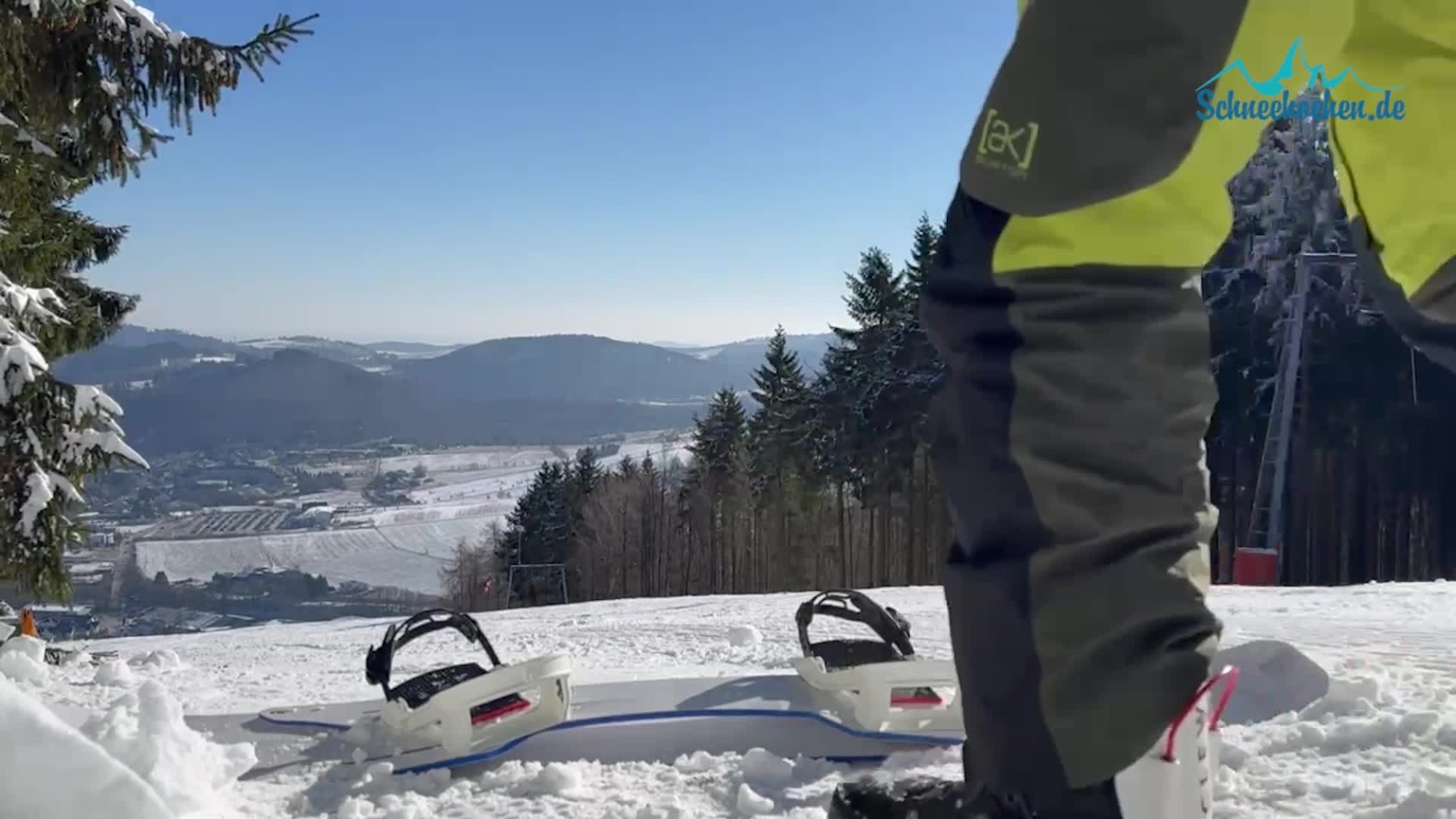 Step-In mit der Clew Snowboardbindung