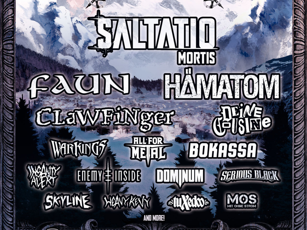 Full Metal Mayrhofen 2025 - LineUp 2025 