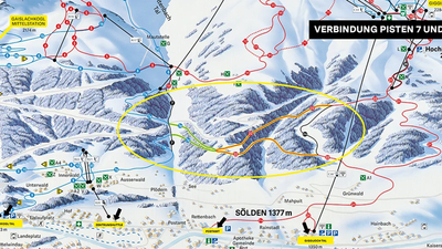 Artikelbild: Neue Pistenverbindung in Sölden