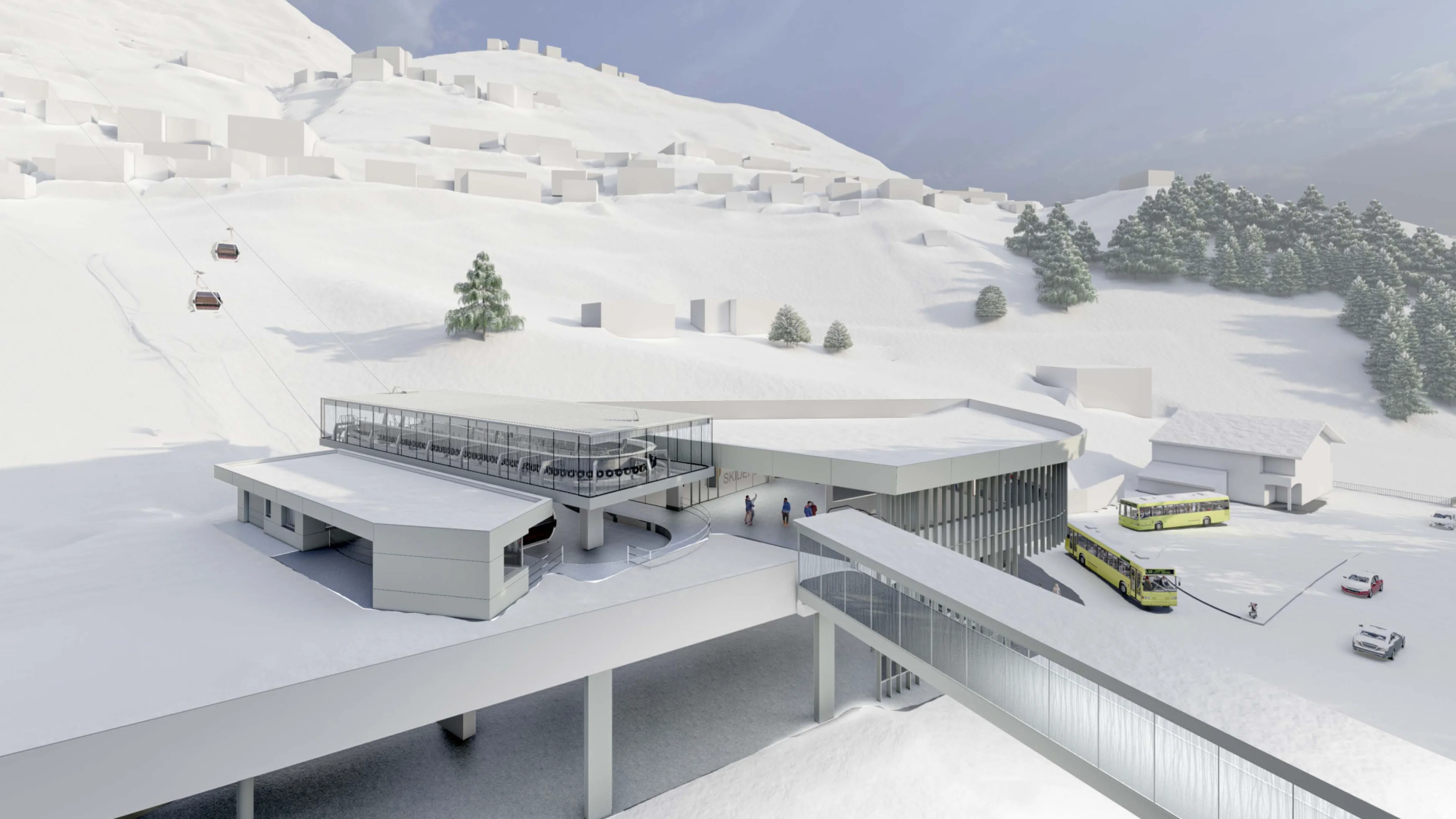 Diasbahn Kappl - Neue Talstation