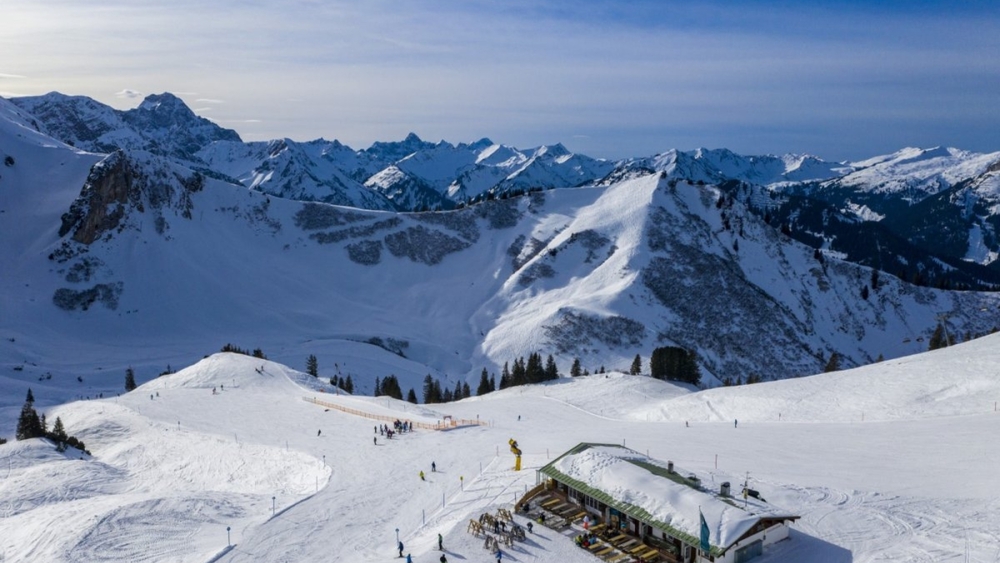 Adlerhorst-Berghütte im Gebiet Kanzelwand/Fellhorn