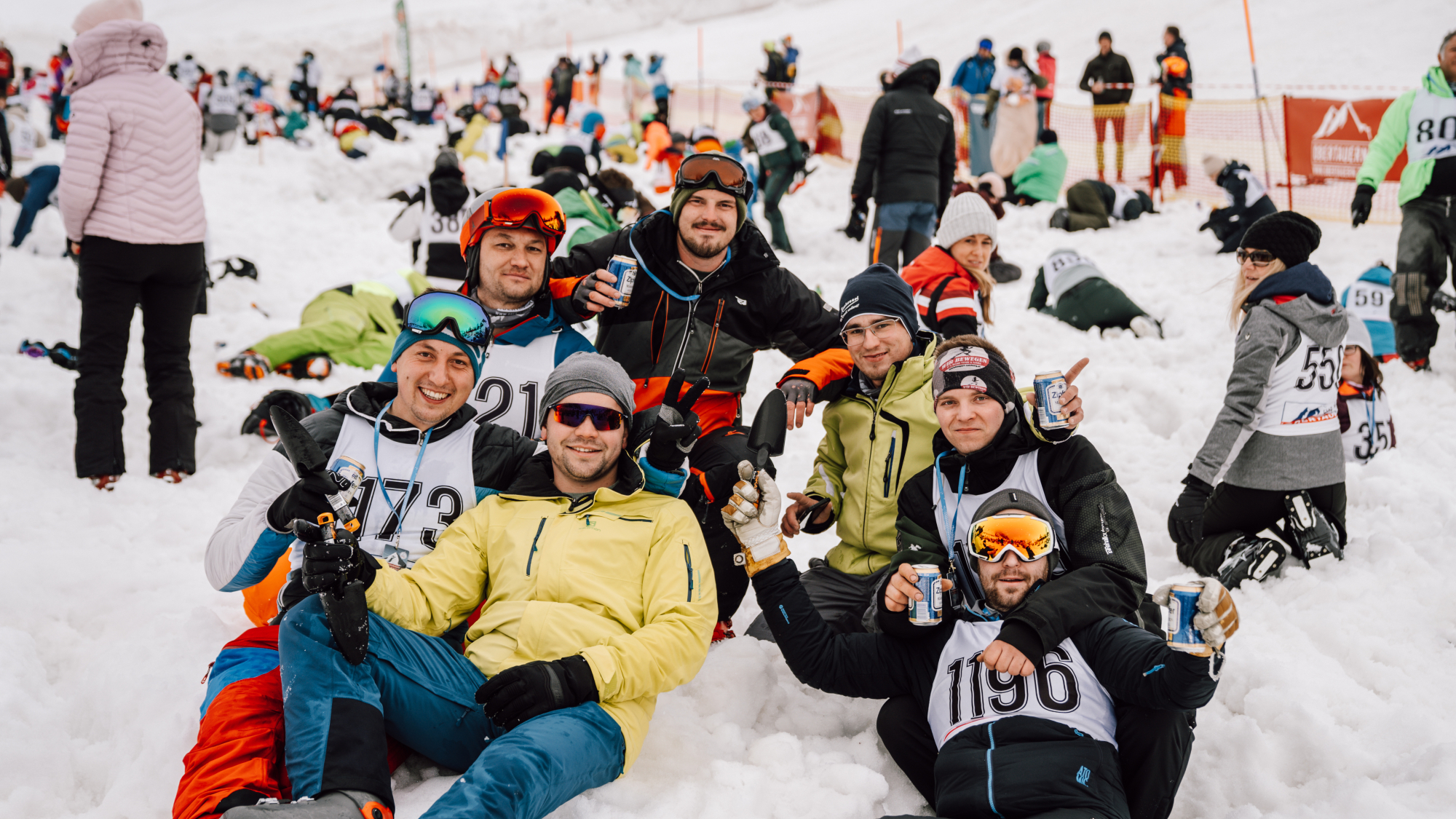 Teilnehmergruppe beim Gamsleiten Kriterium 2024