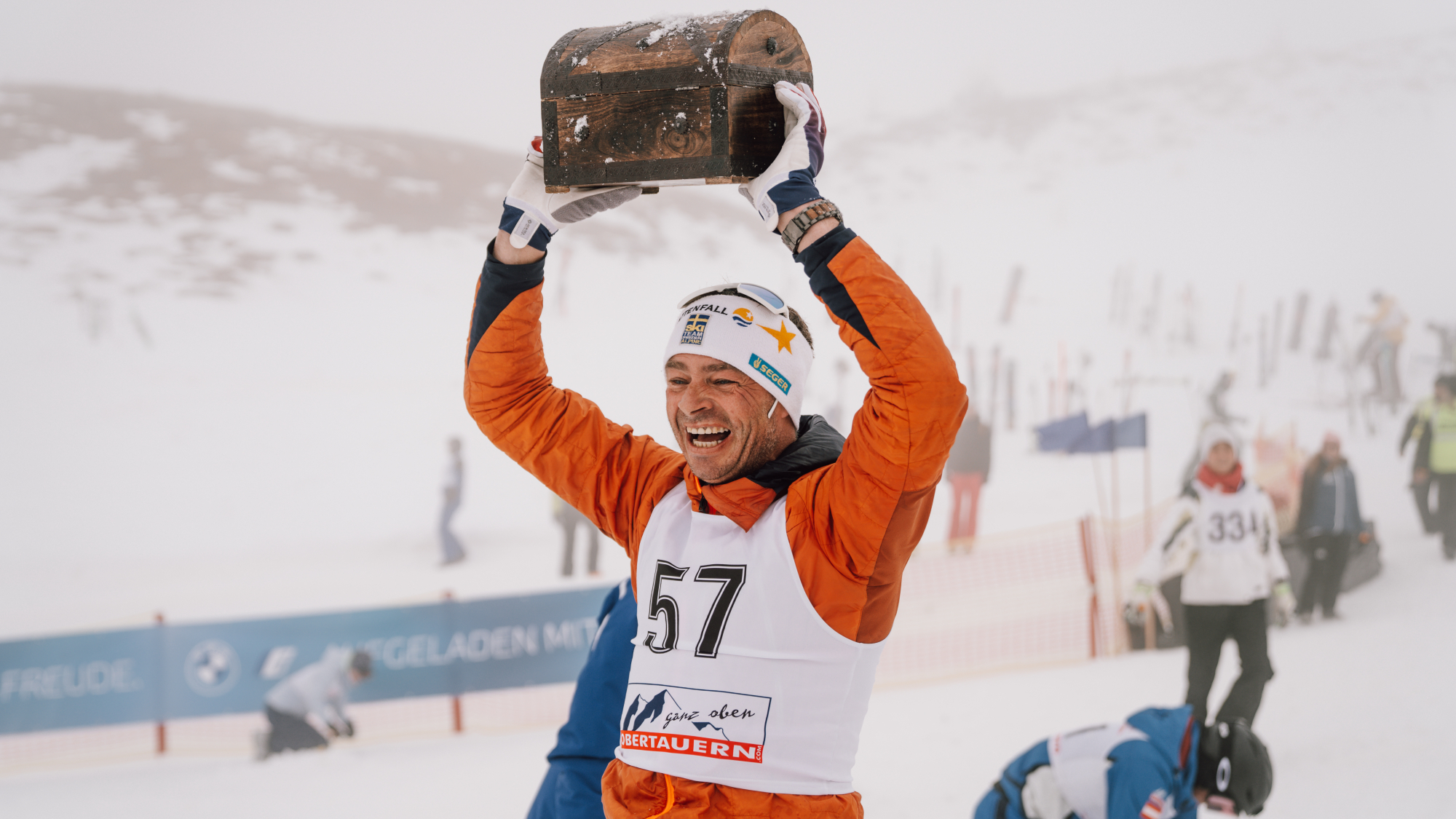 Schatztruhenfinderin beim Gamsleiten Kriterium 2024