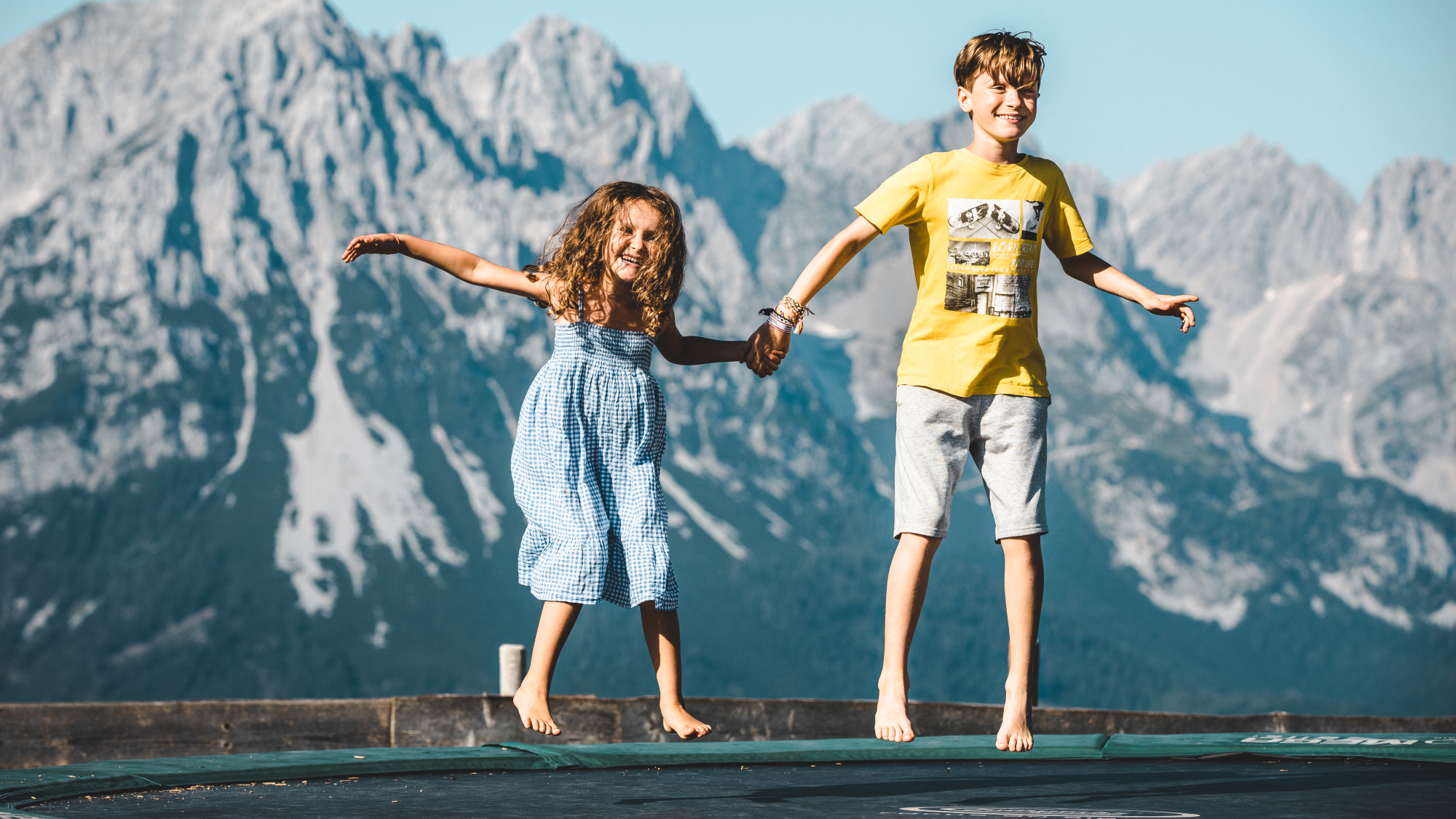 Familienspaß in der KaiserWelt Bergerlebniswelt Scheffau