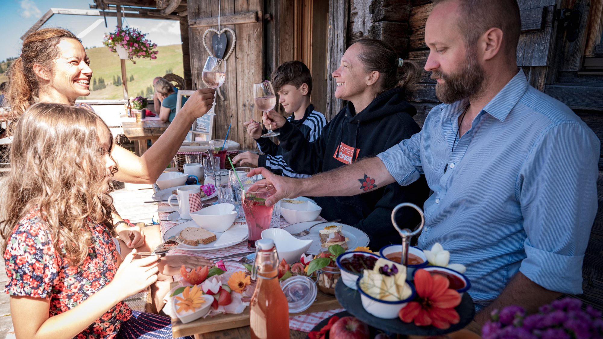 Frühstück am Berg, Au Hochalm