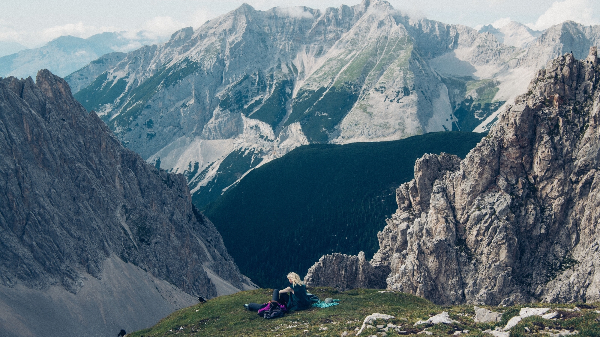 Tiroler Bergpanorama