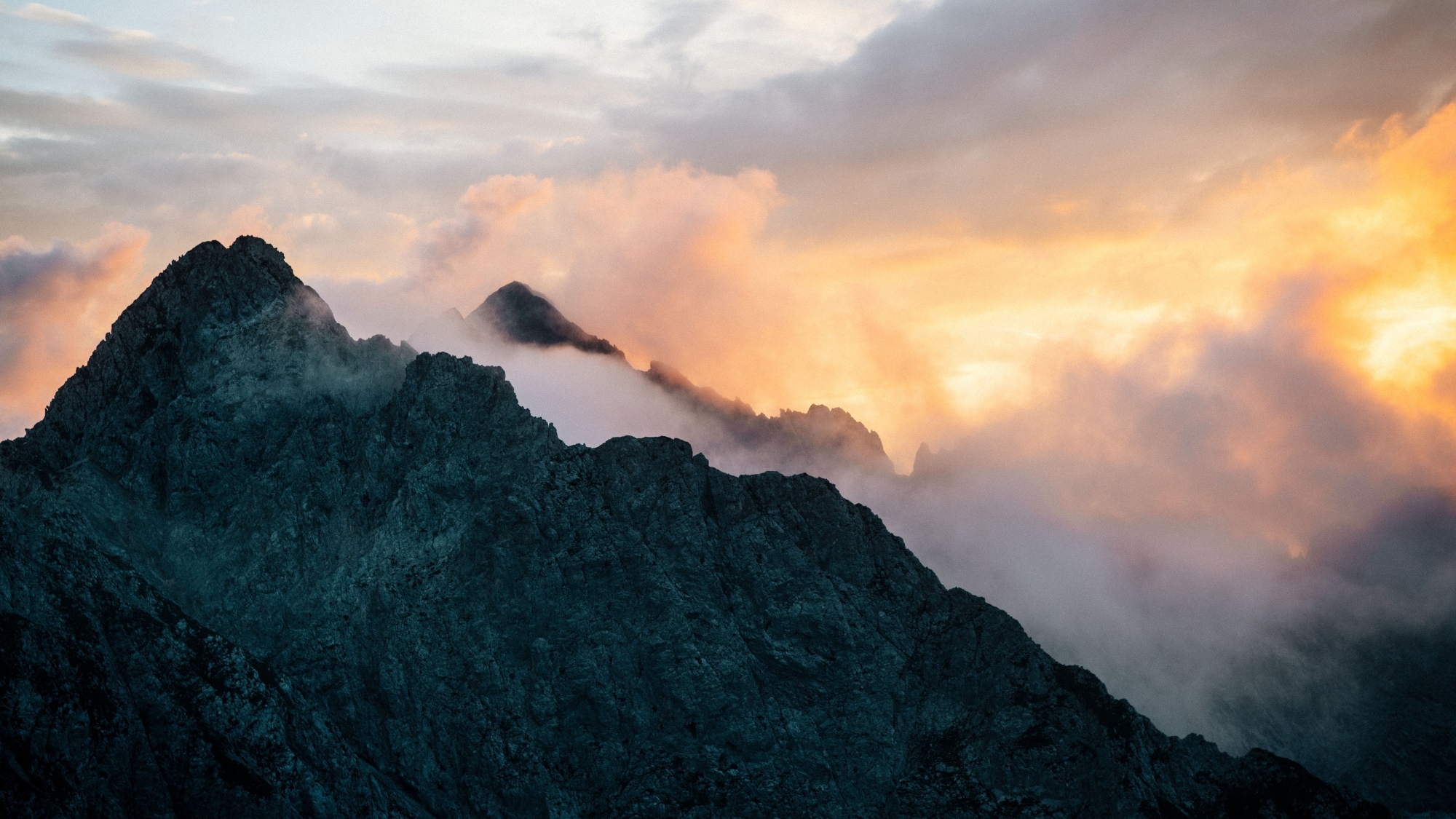 Tiroler Bergpanorama