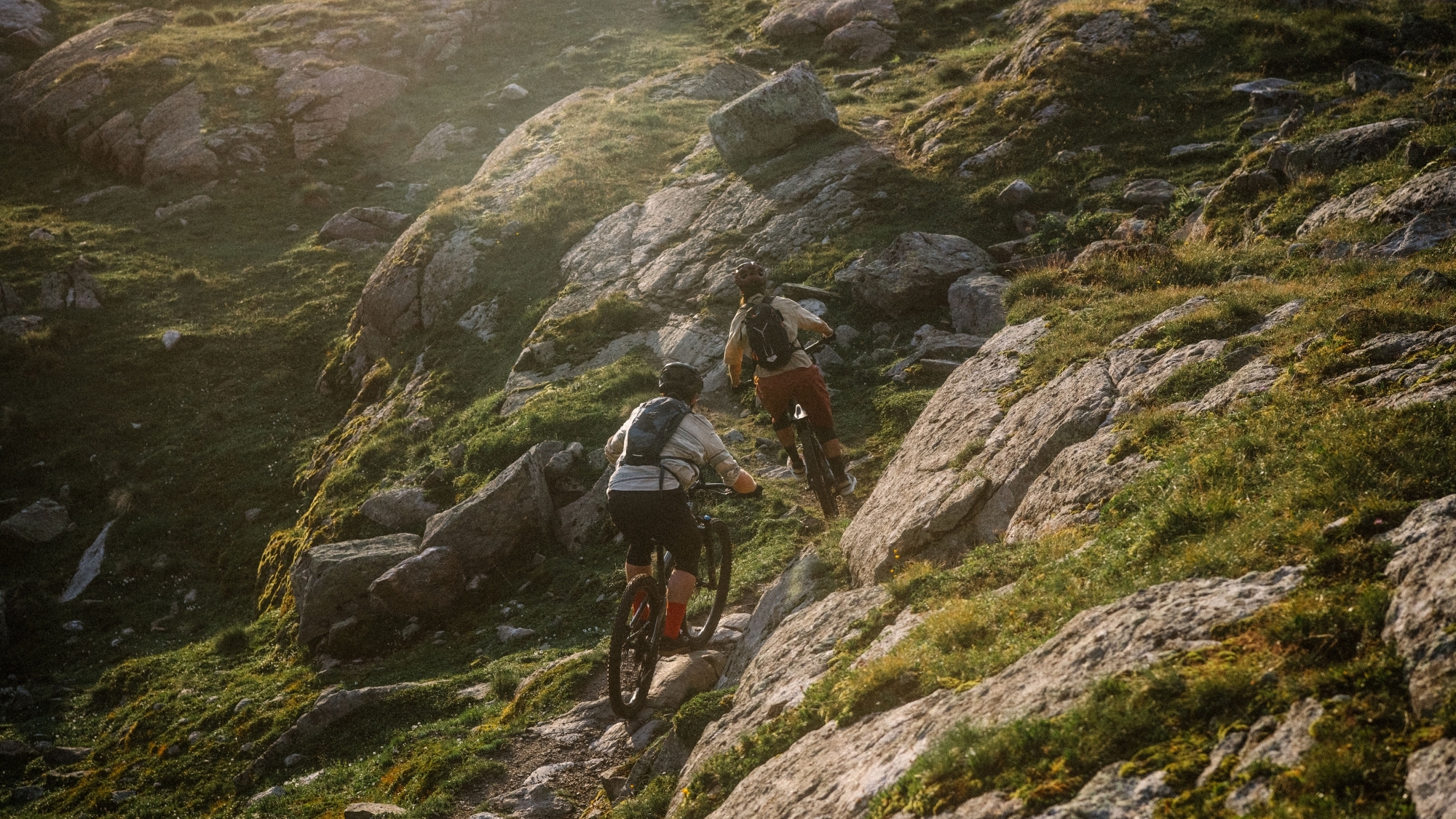 Mountainbiken in den Tiroler Bergen