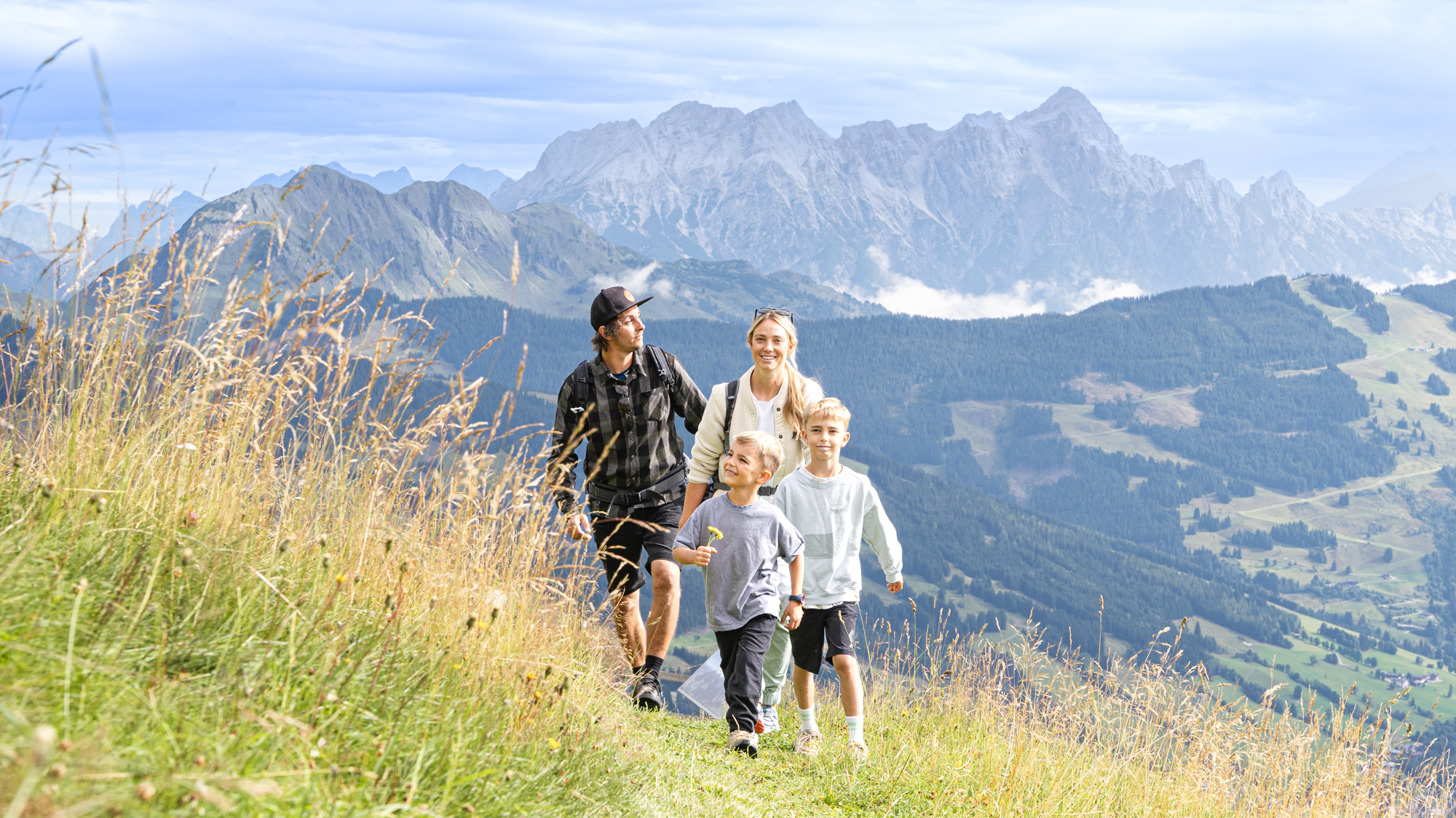 Familienwandern in Saalbach Hinterglemm