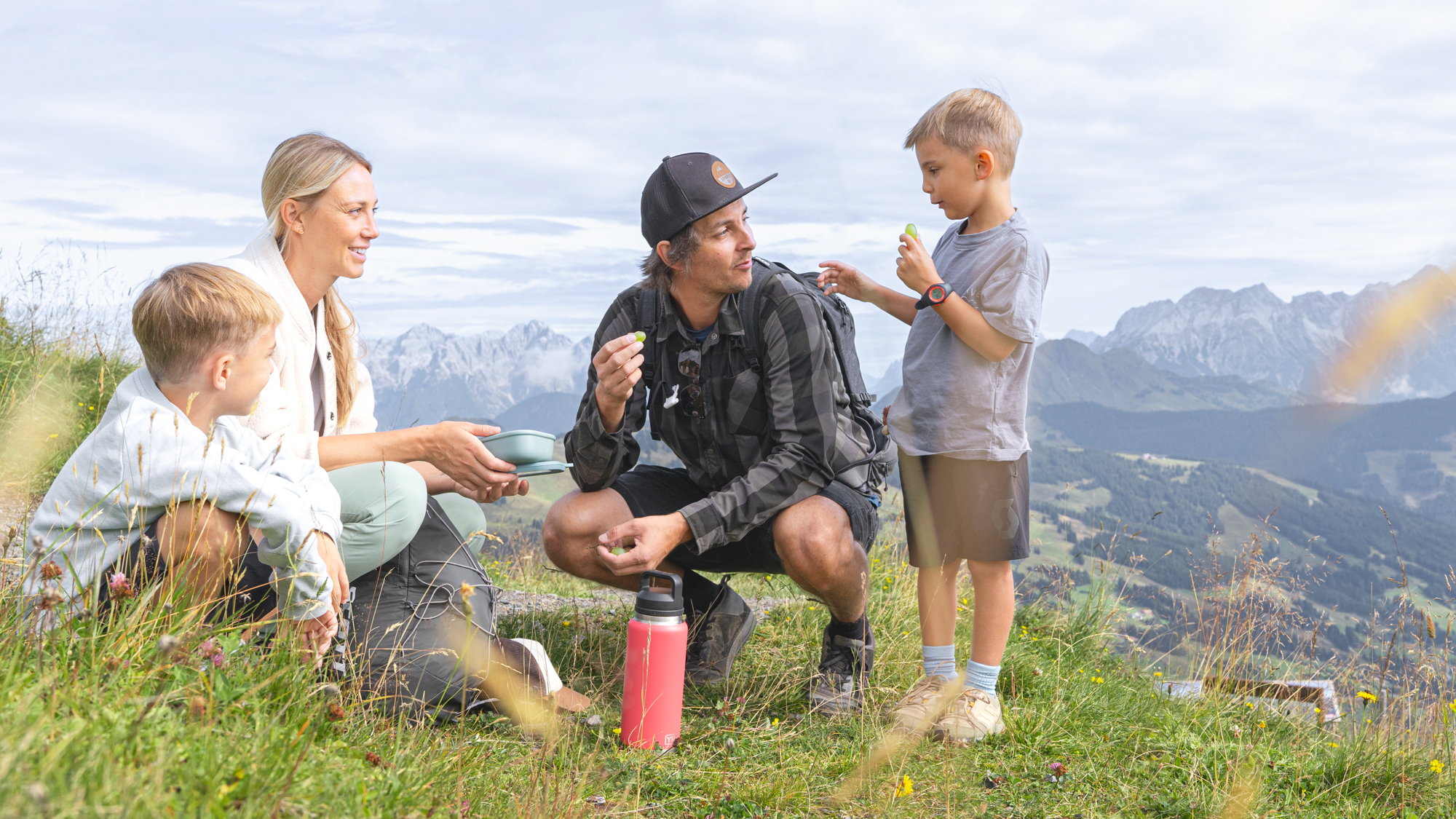 Familienwandern in Saalbach Hinterglemm
