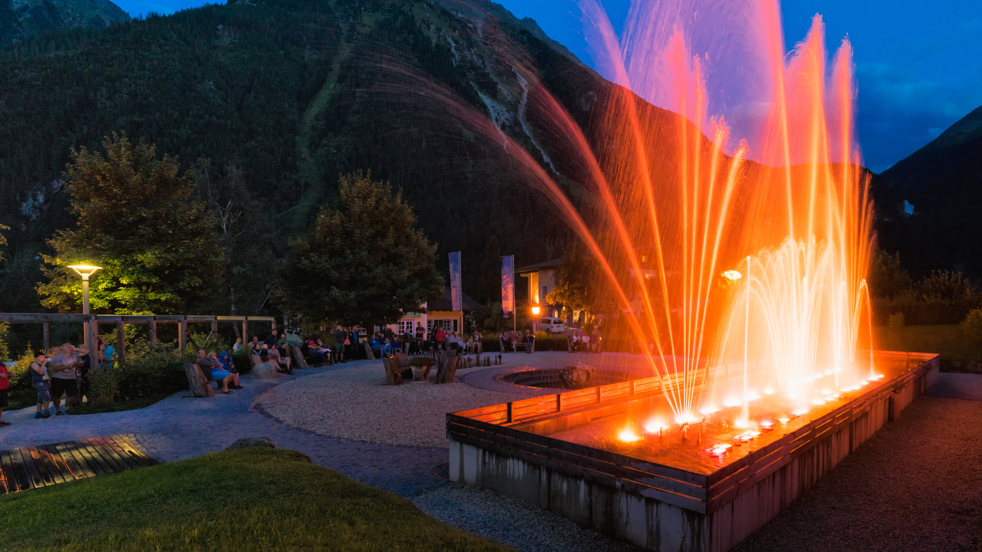 Wasserfestspiele in Krimml