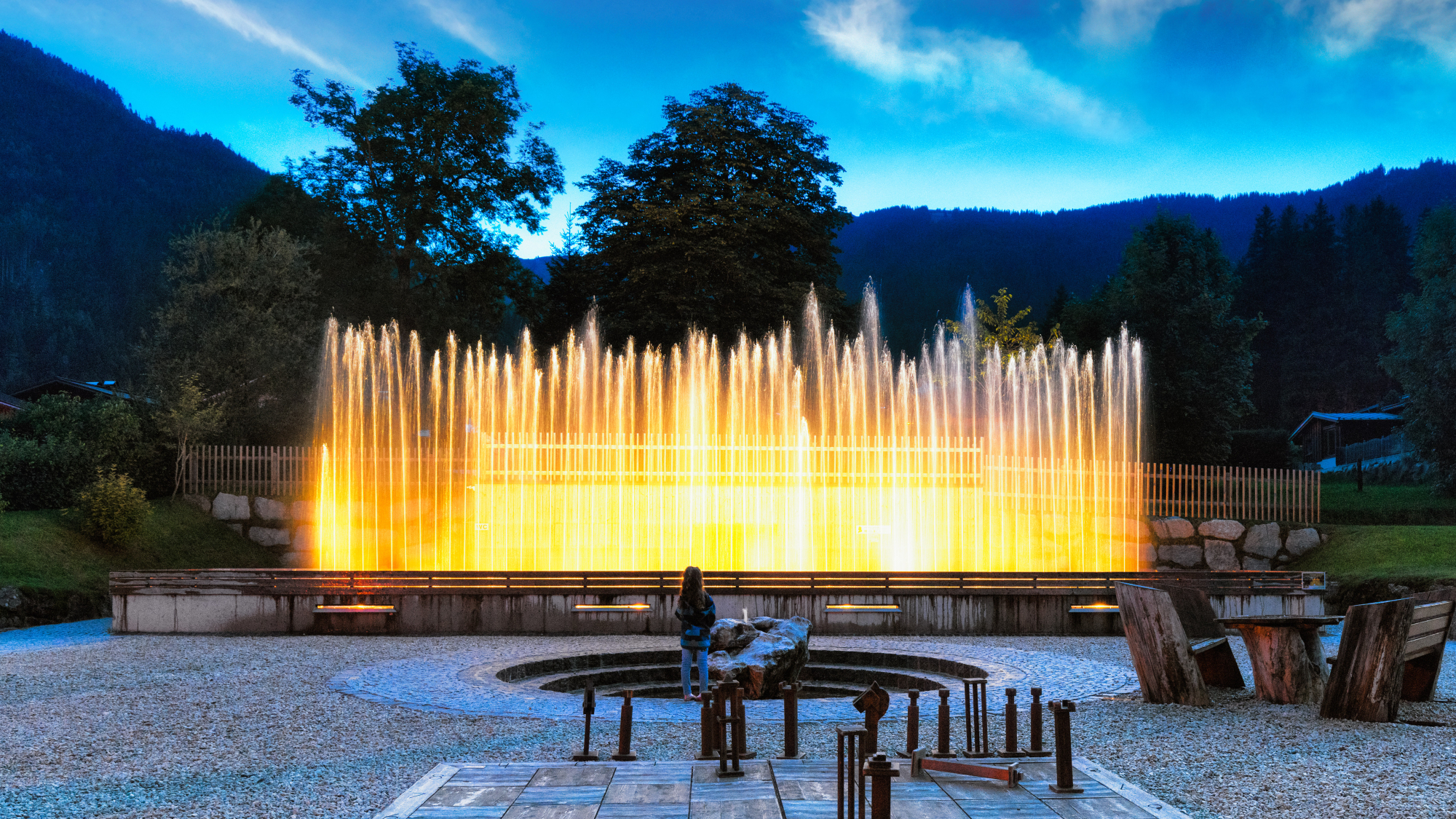 Wasserfestspiele in Krimml