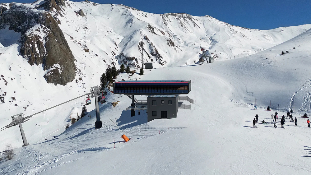 Sassgalun Bergstation Rendering