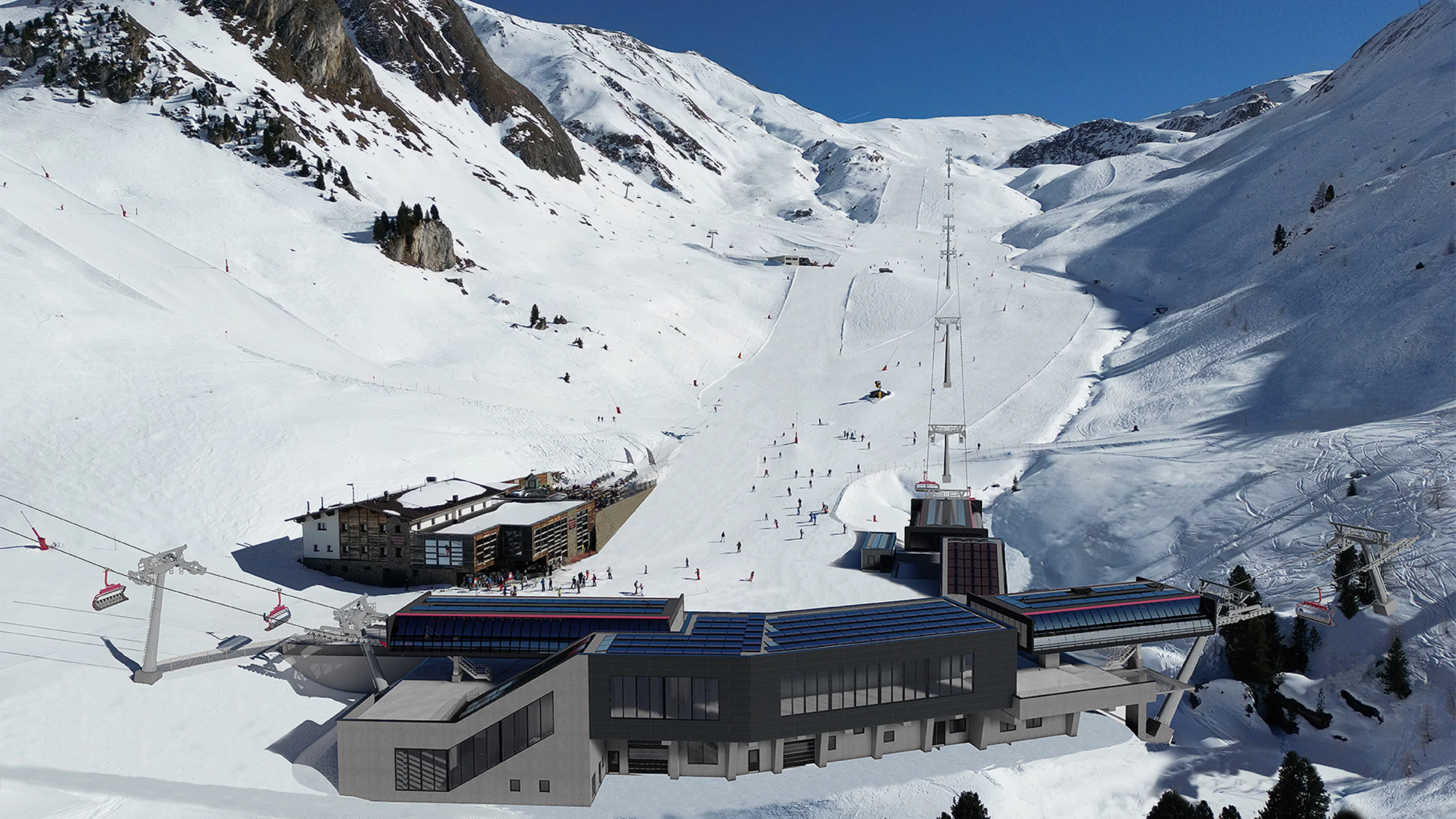 Höllboden Talstation Rendering