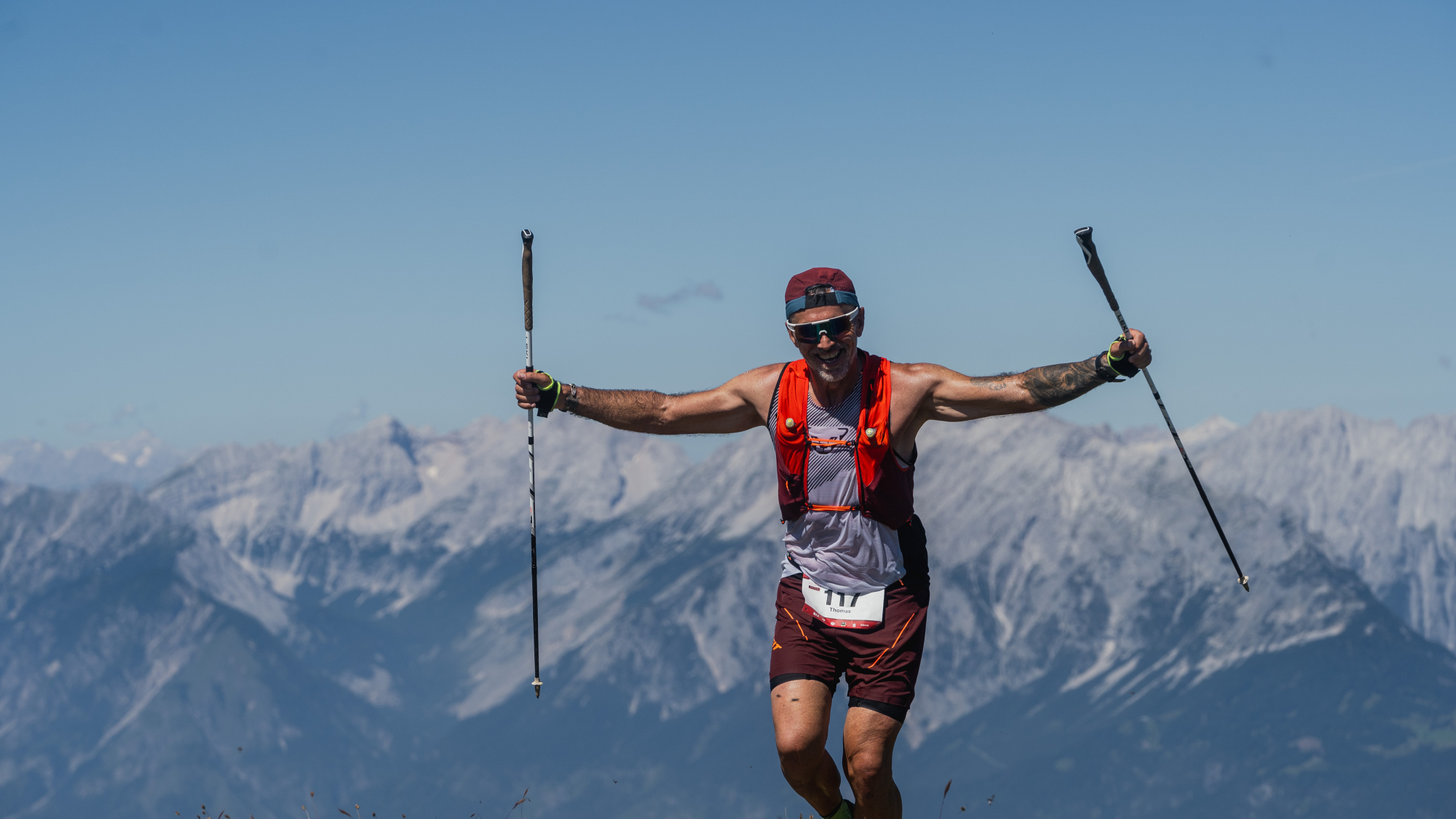 Die Athletinnen und Athleten können sich beim Hochfügen Hightrails Festival auf der Gilfert-Runde messen.