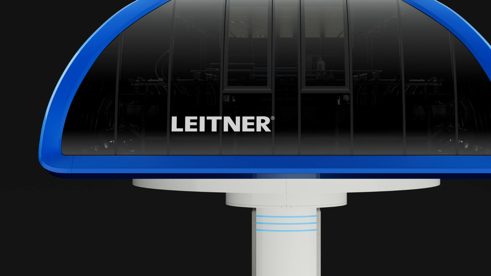 neue Leitner Station der Firma Pininfarina