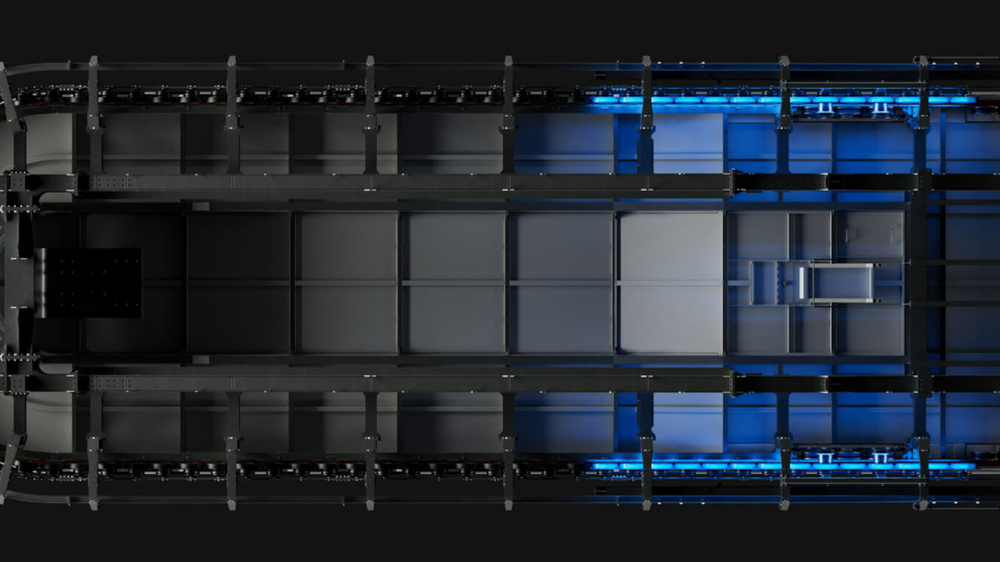Modulare Seilbahnstation