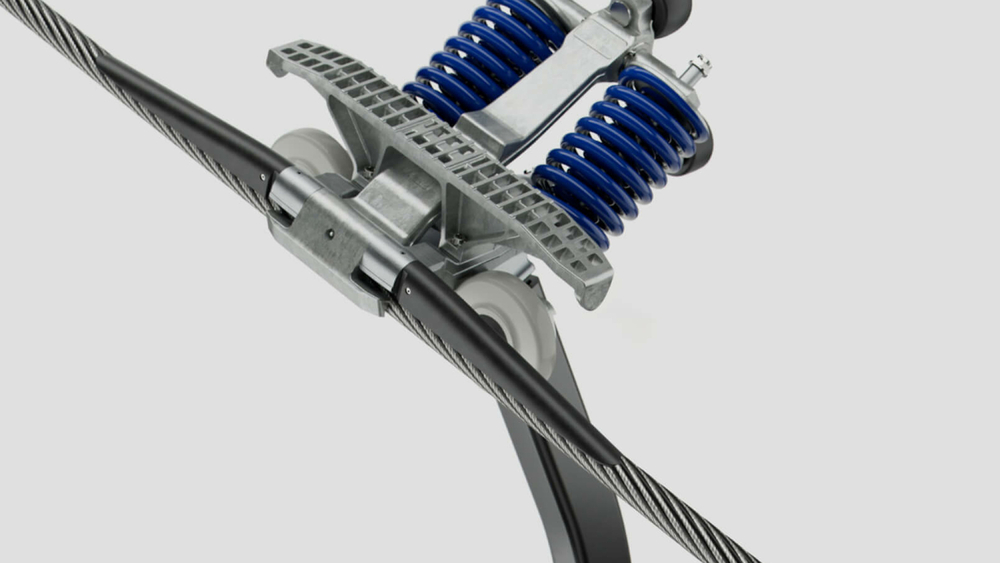 Seilbahnklemme Leitner