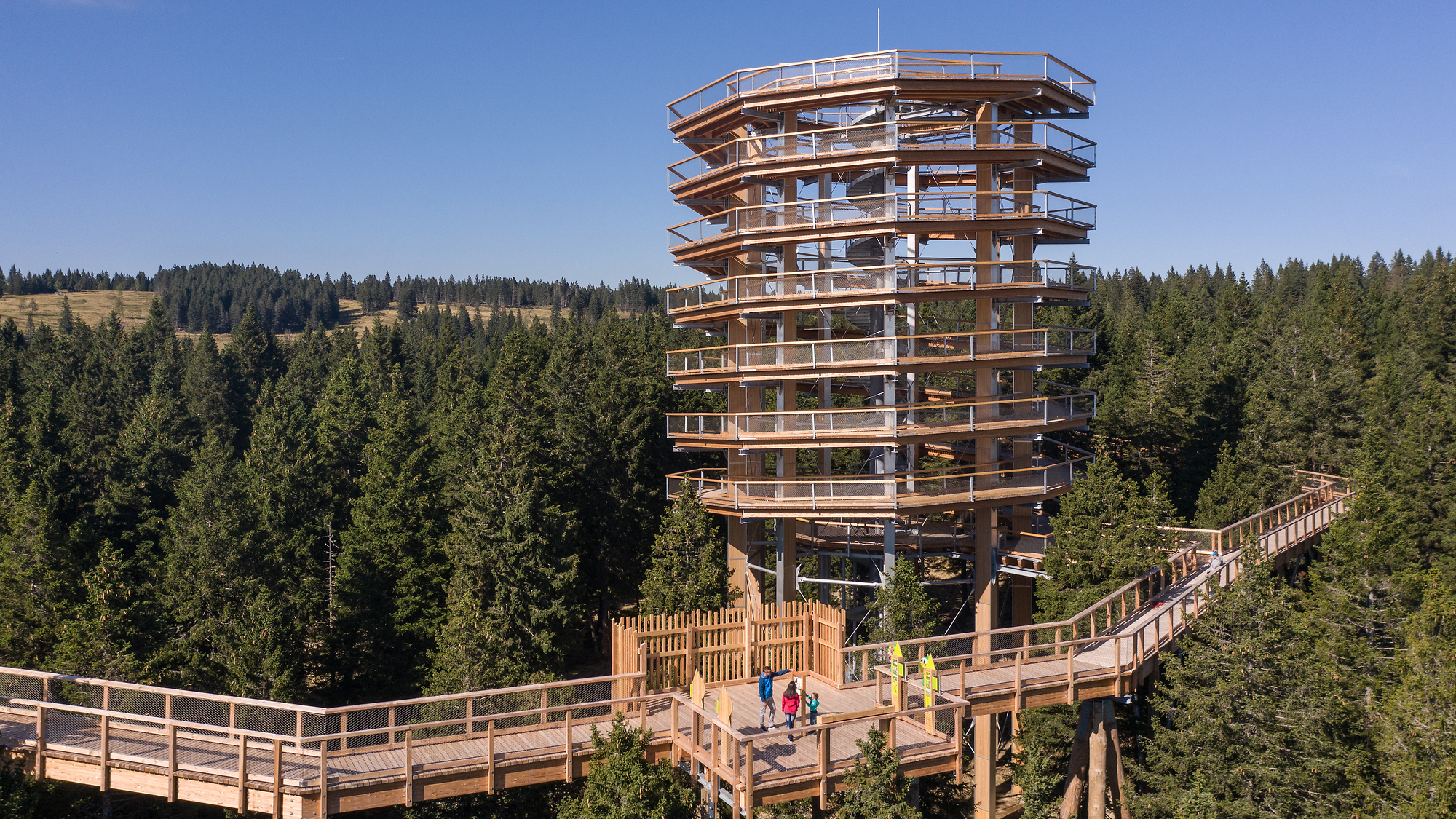 Baumwipfelpfad in Rogla