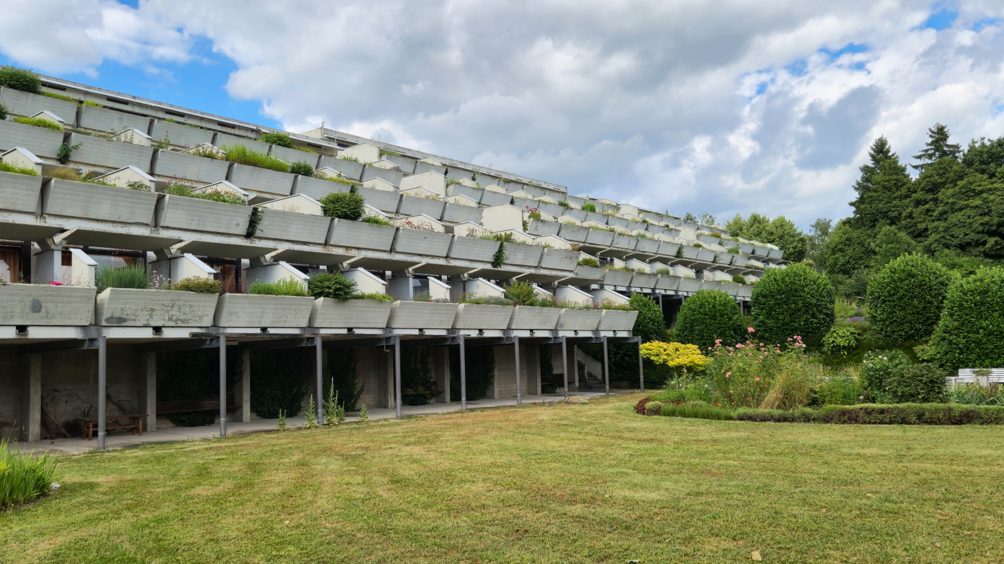 Der Bewohnertrakt im Curhaus Bad Kreuzen