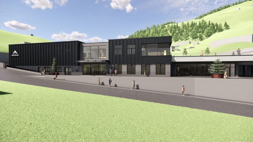 Neues Skidepot in Ladis