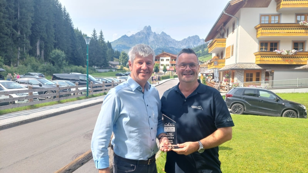 Peter Donabauer, Tourismusdirektor und CEO von Filzmoos Tourismus, freut sich über eine Auszeichnung für das Langlauf-Angebot in Filzmoos