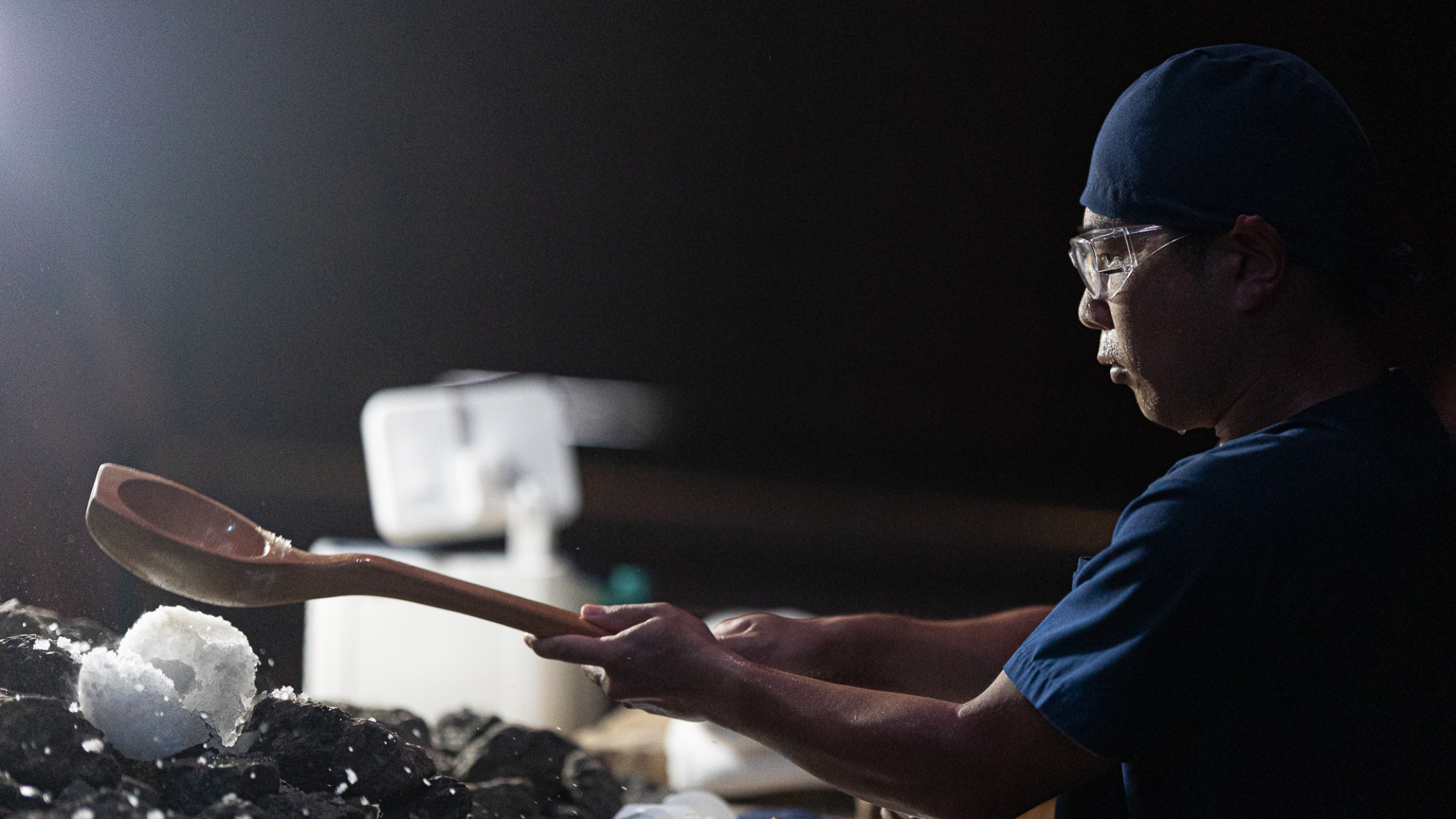 Playoffs in Satama: Eis ist eines der grundlegenden Elemente bei der Aufguss WM