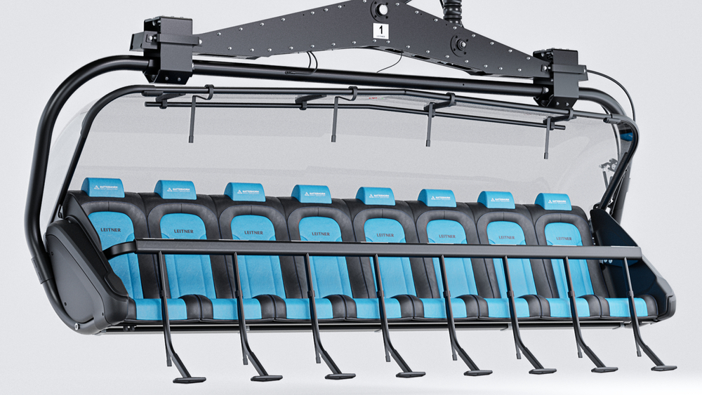 Hochmodern: Der neue 8er-Sessellift in Zermatt