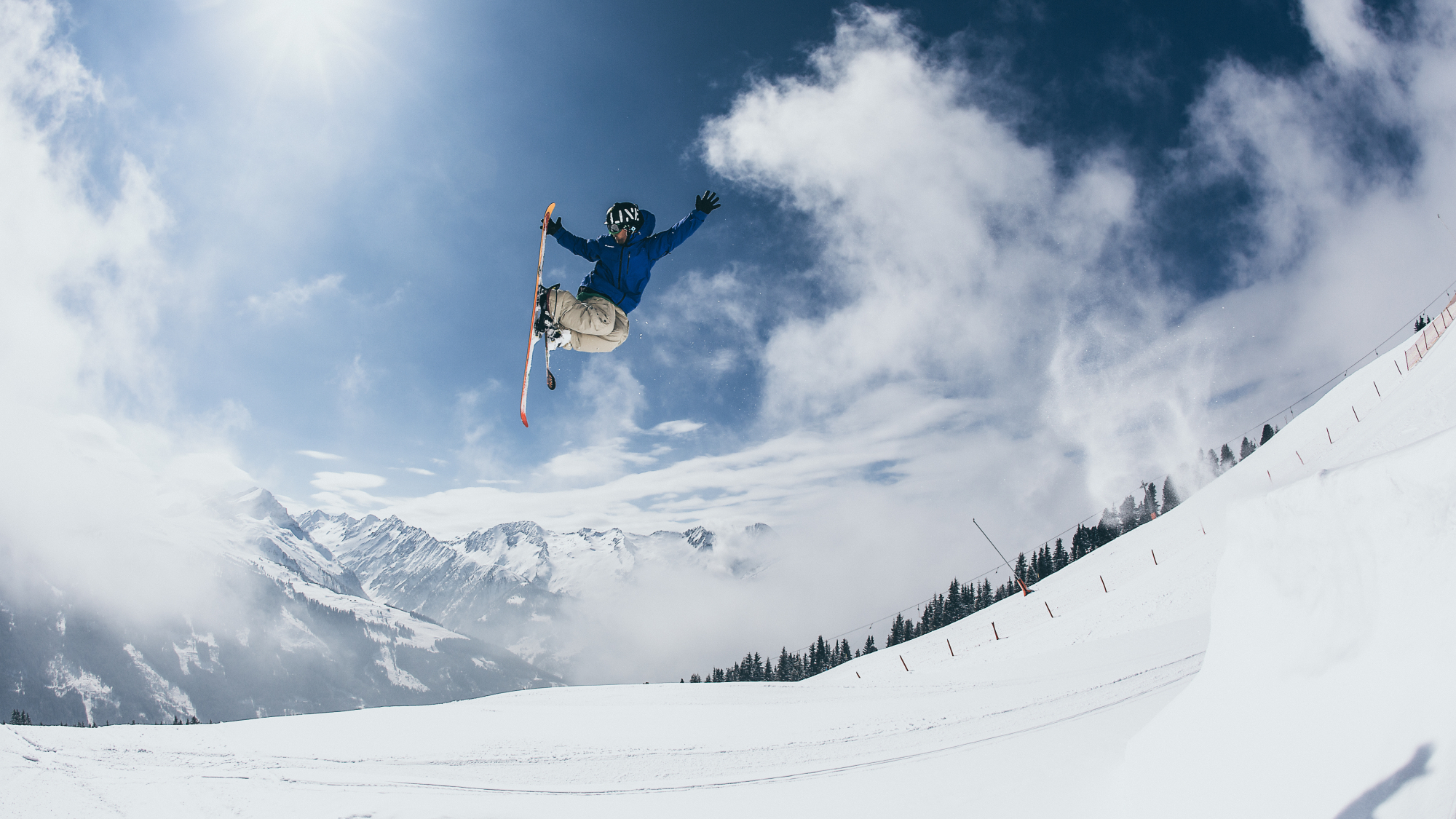 Snowparks Arena im Zillertal