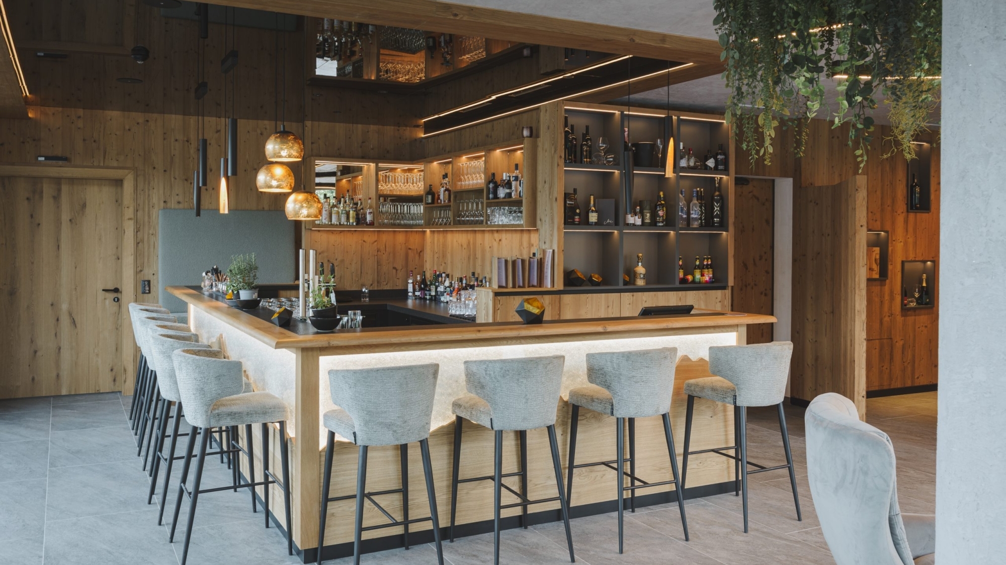 Barbereich im neuen Boutiquehotel Acherl am Achensee