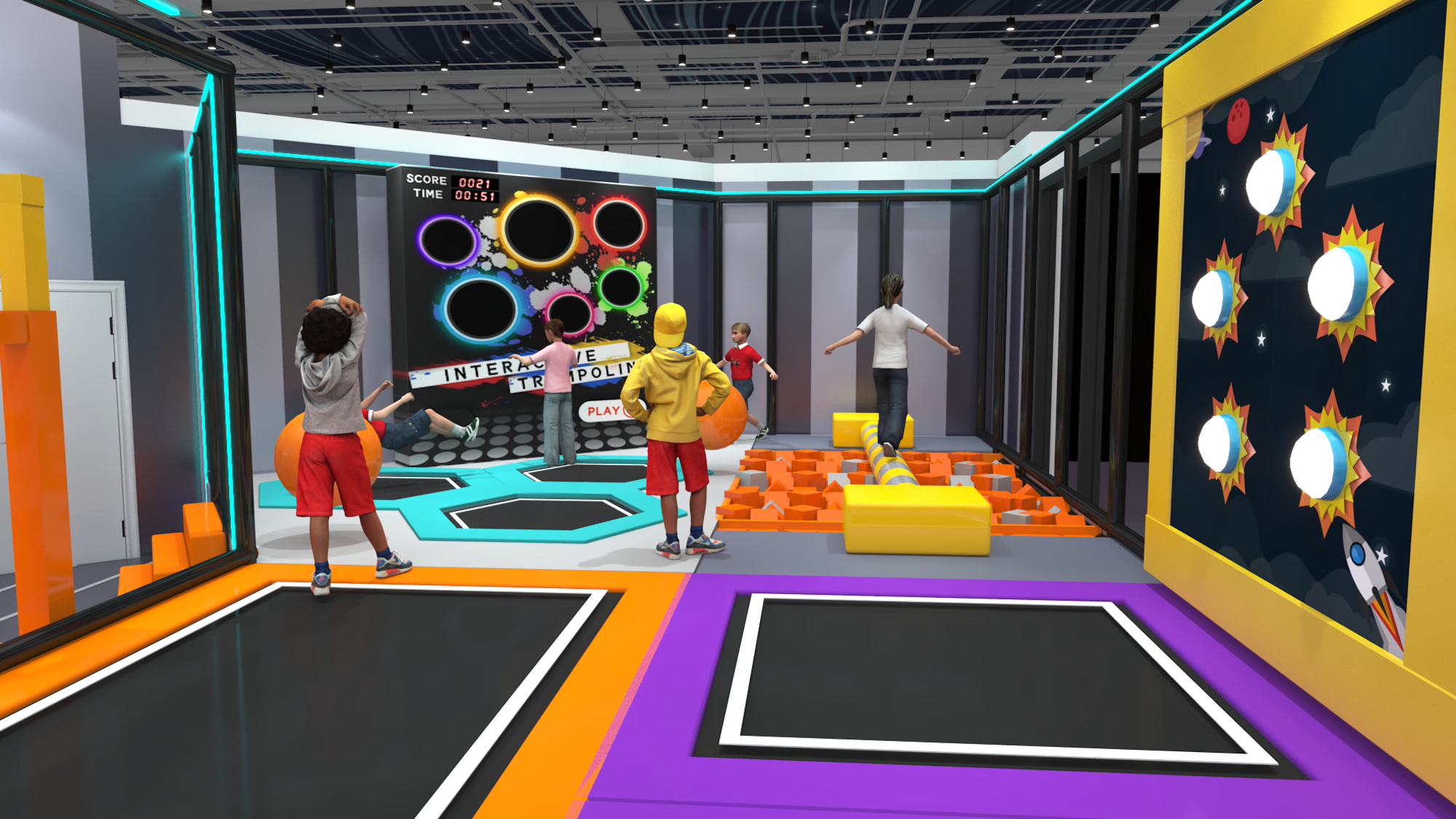 Die neue 500 m² große CaptainKPlayworld im Kinderhotel Kröller