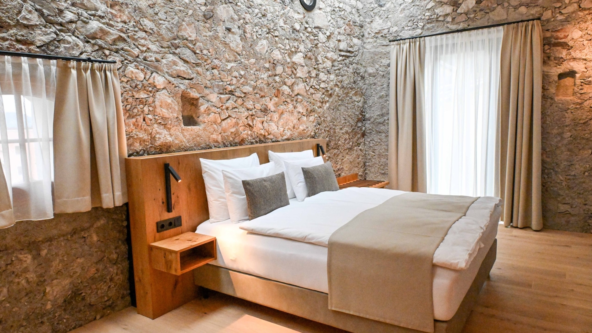 Einst Stadthaus der bayerischen Herzöge, heute Boutiquehotel: Das Hotel Traube in Rattenberg