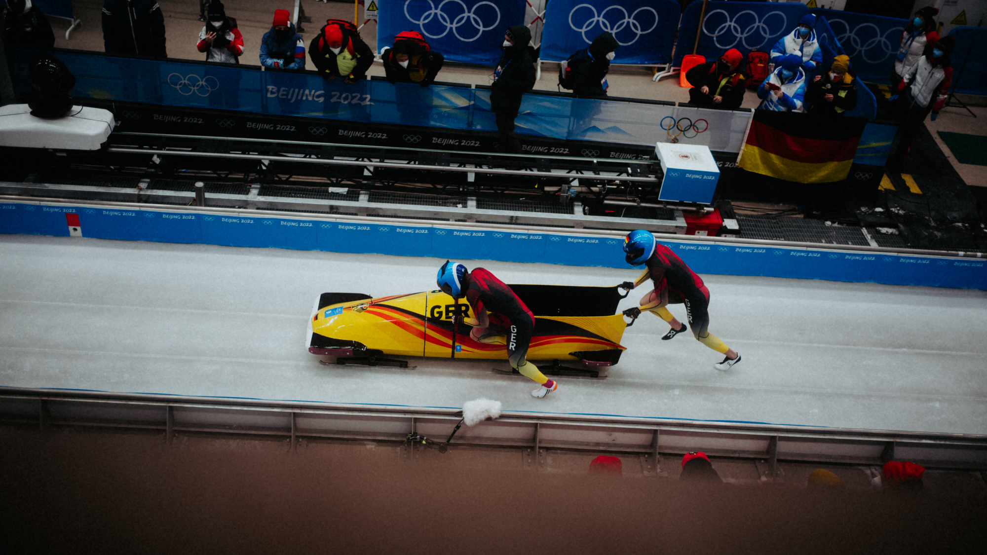 Zweier Bob bei Olympia