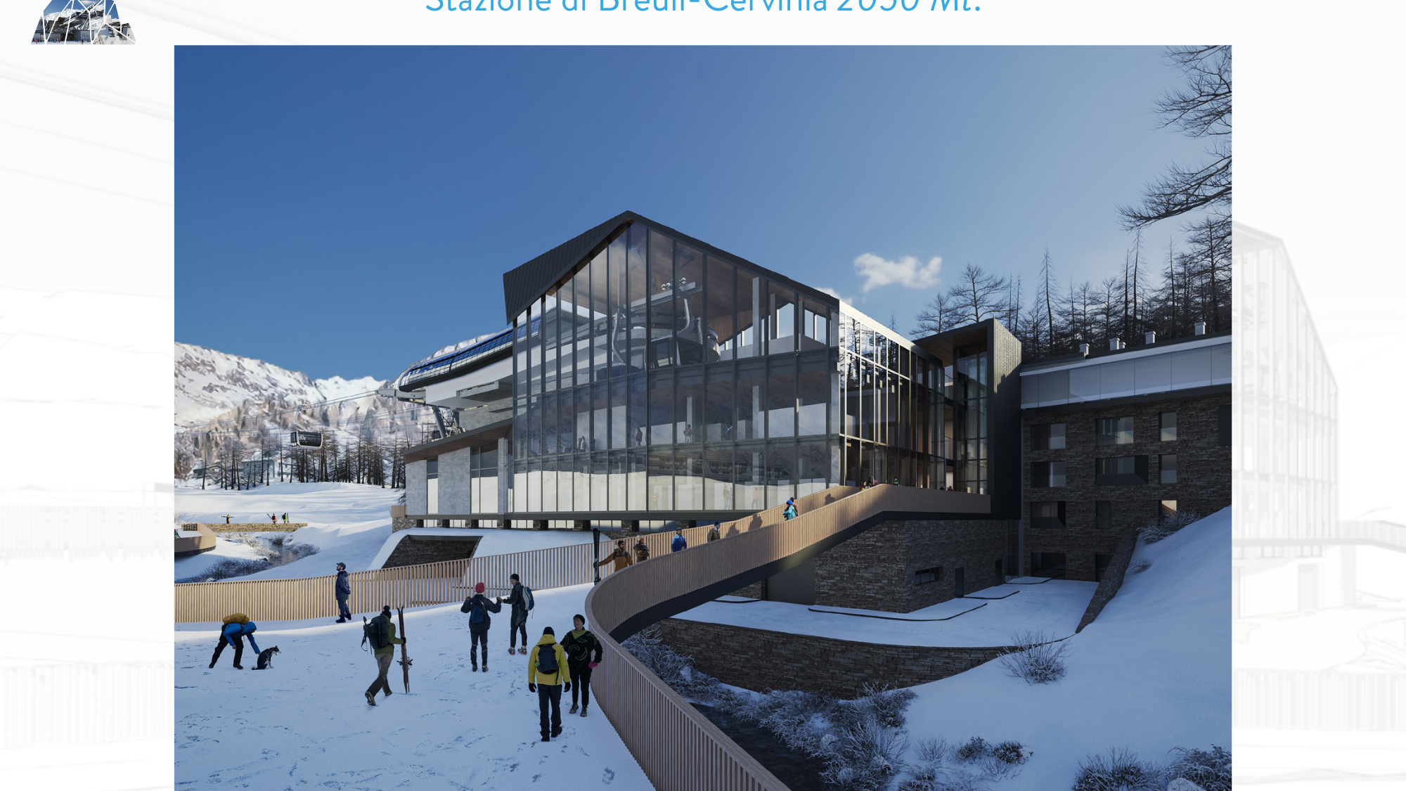 Visualisierung: Station in Breuil-Cervinia (2.050 m)