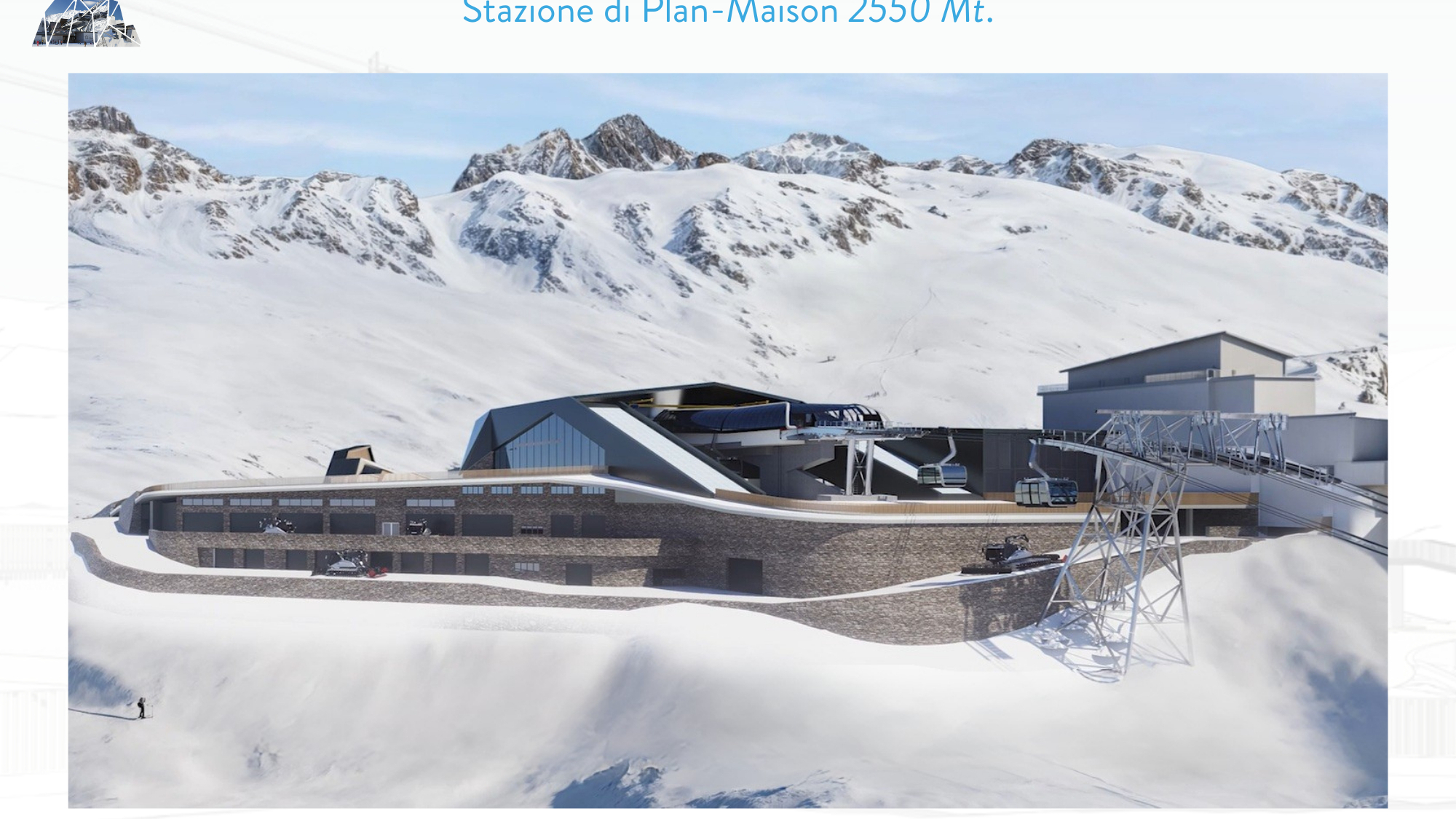 Visualisierung: Station Plan-Maison (2.550 m)