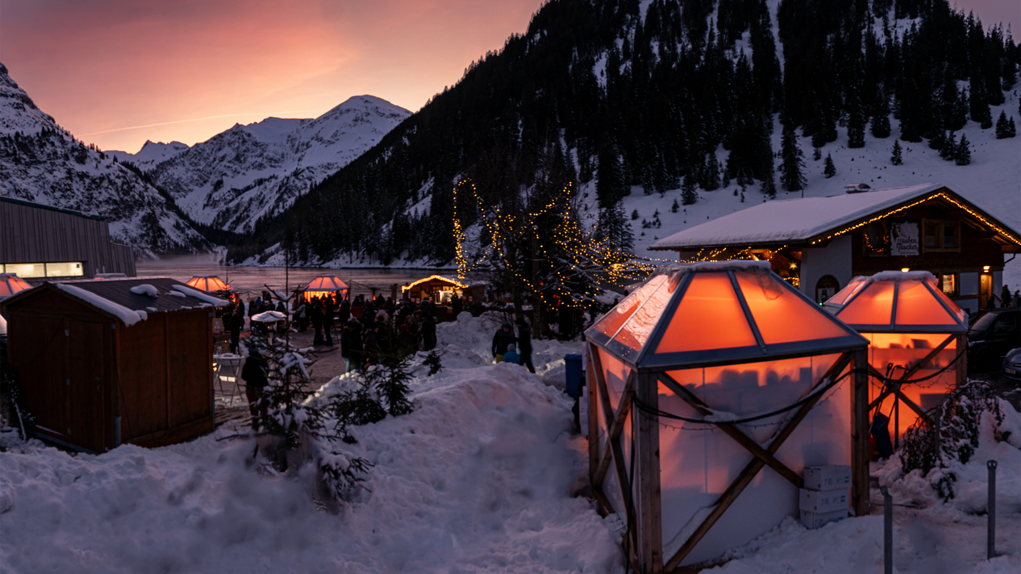 Christkindlmarkt am Vilsalpsee