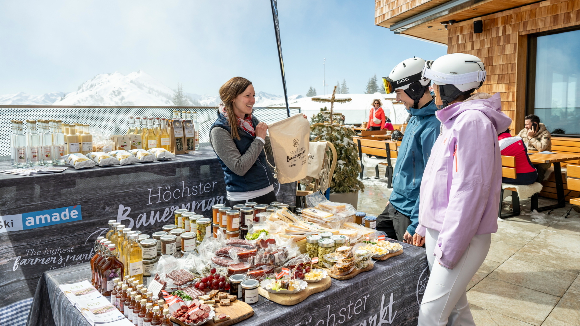 Höchster Bauernmarkt zu Gast in Großarltal Dorfgastein