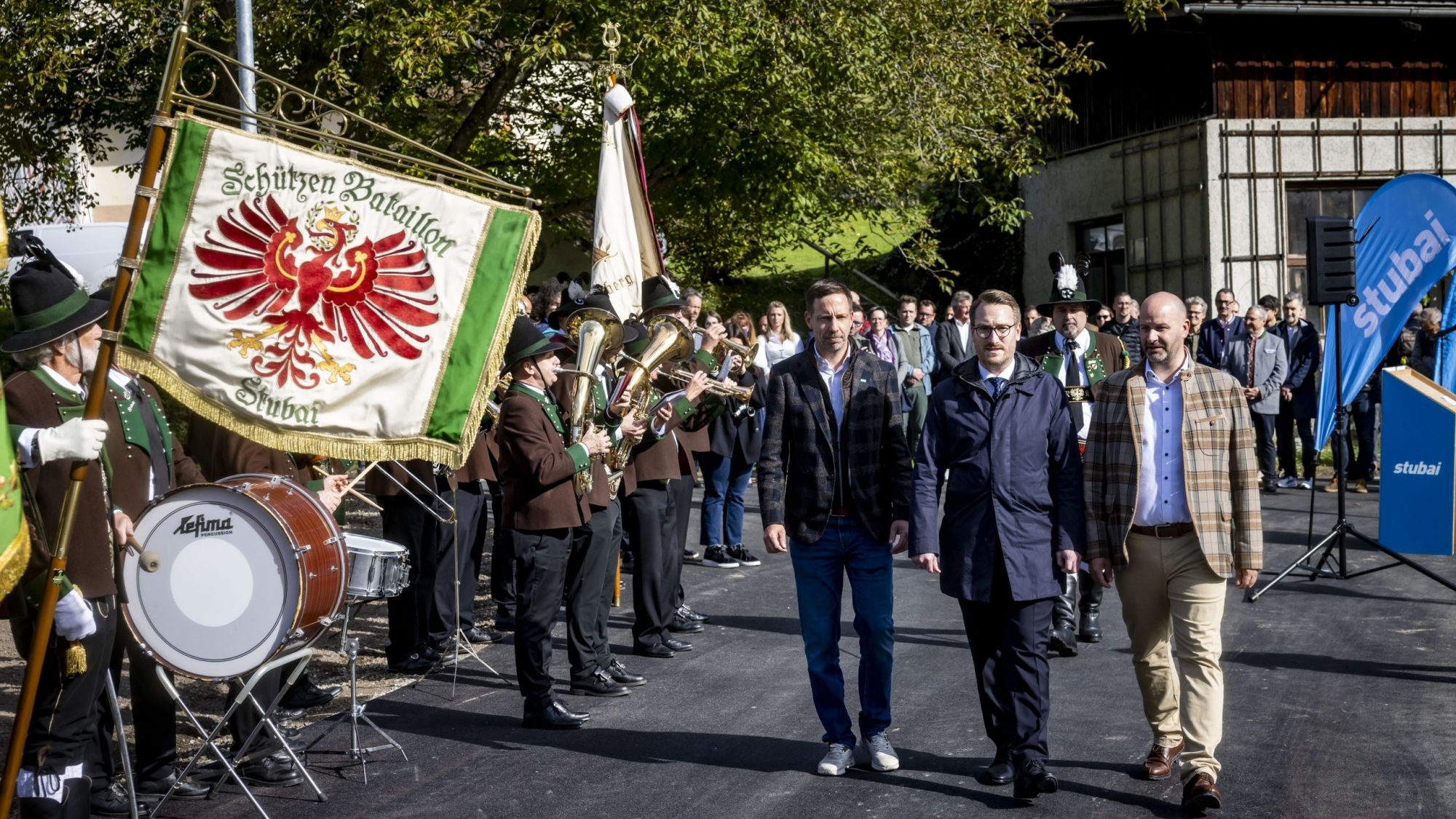 Eröffnung Radroute Stubai