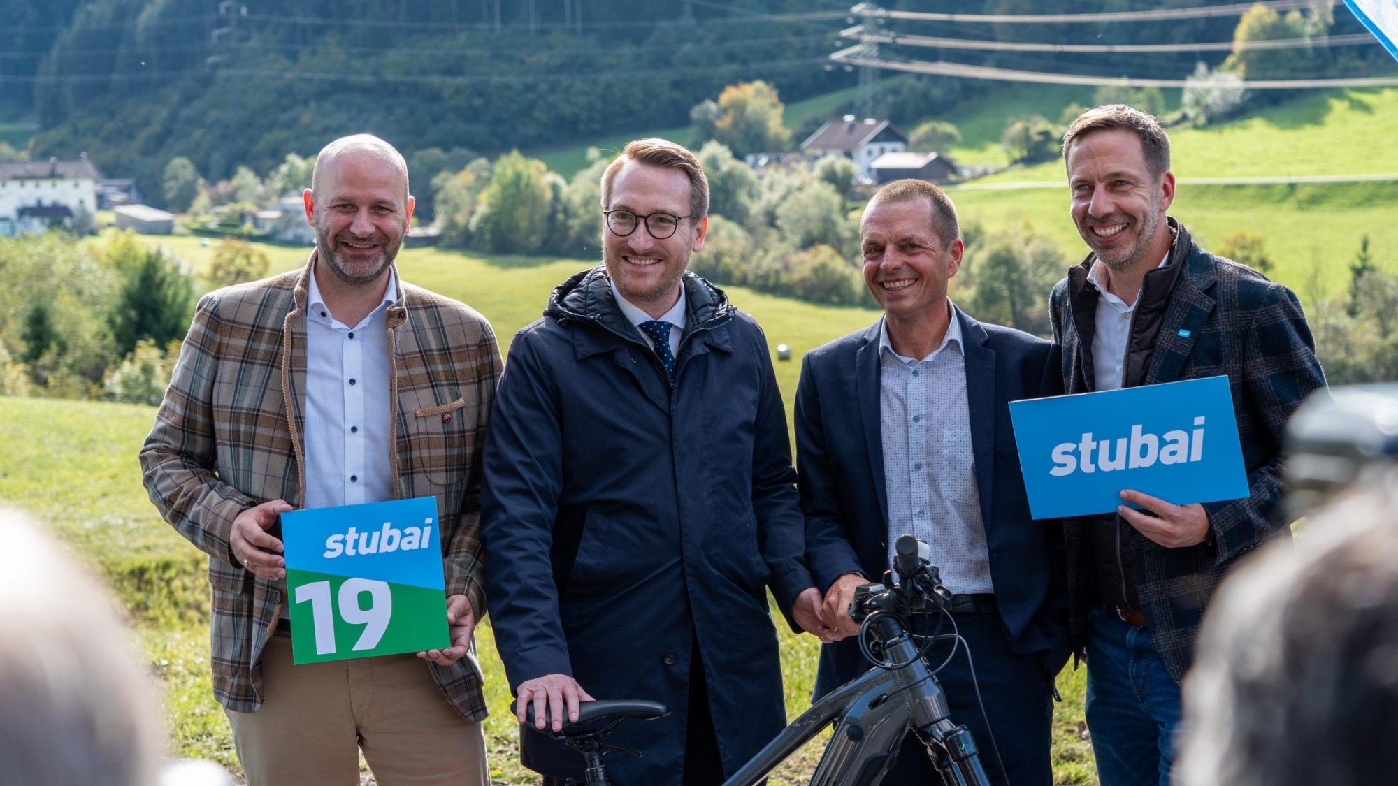 Eröffnung Radroute Stubai
