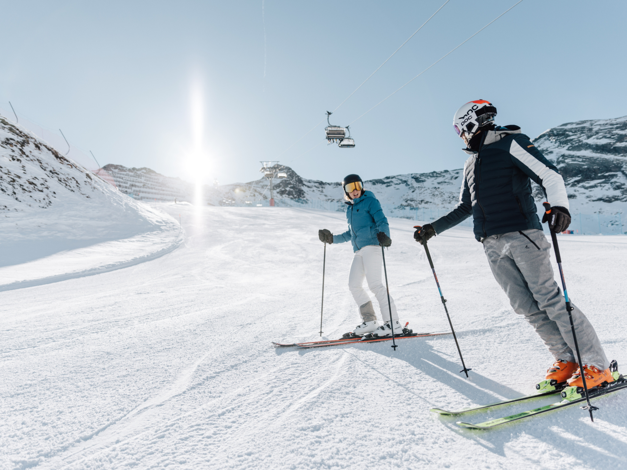 Skifahren in Pfelders