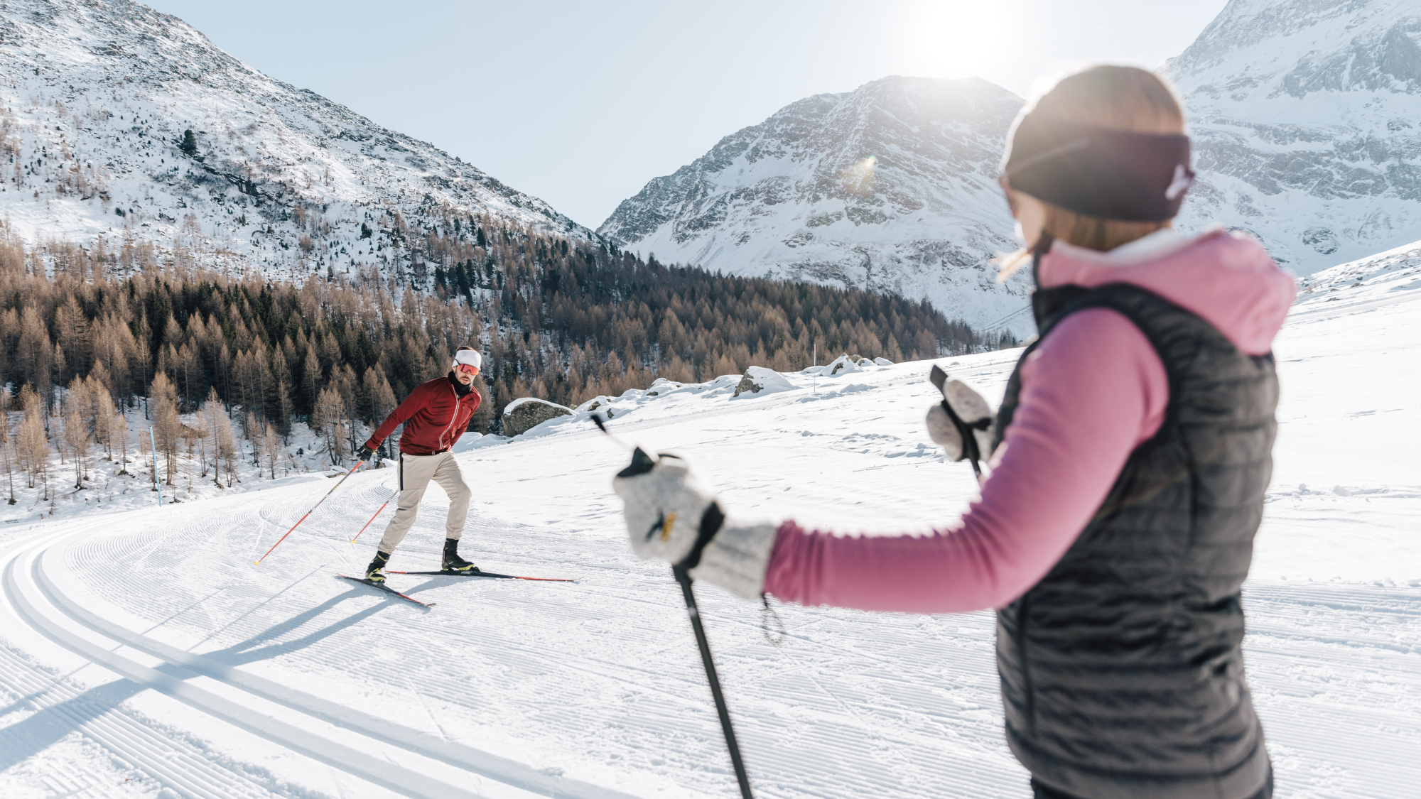 Langlaufen in Pfelders